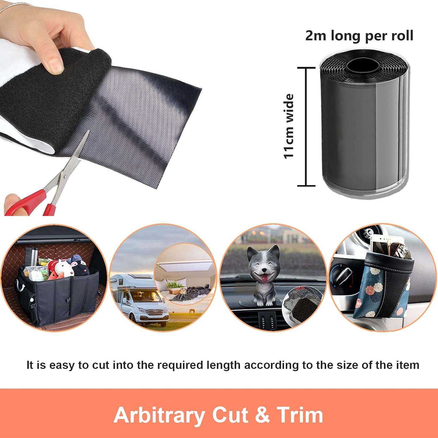 Cinta de Gancho y Bucle KAEGREEL 11cm x 2m Resistente Calor