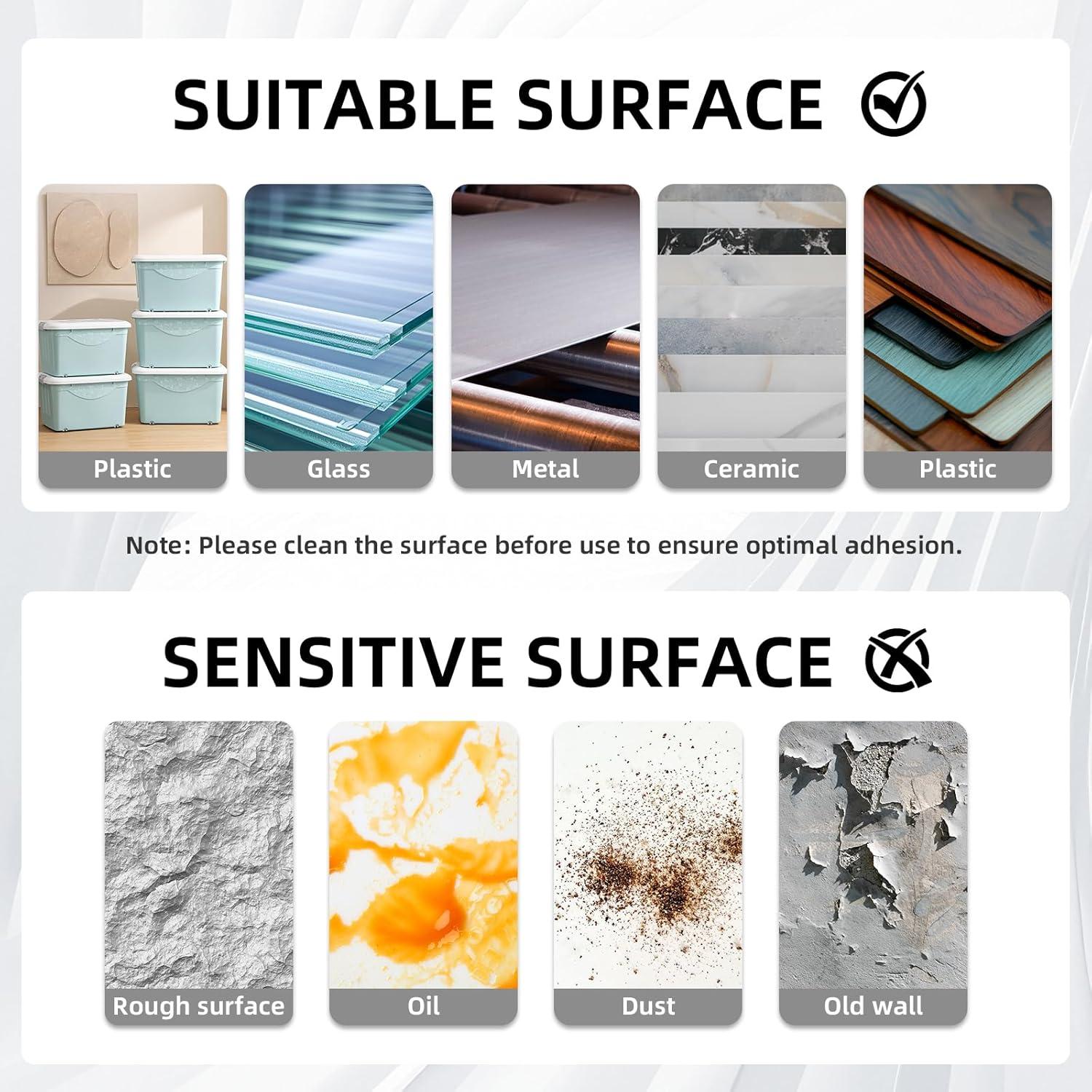 10 Pares de Tiras Adhesivas 3M VHB Bulina 5.08x10.16 cm