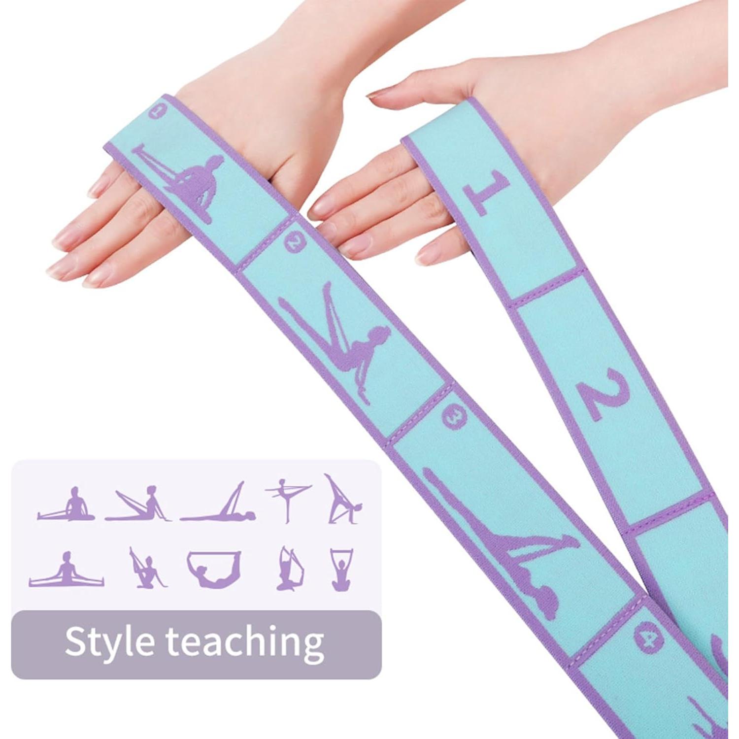 Correa de Estiramiento Ajustable Xensamy para Niños - Banda de Resistencia 8 Laços