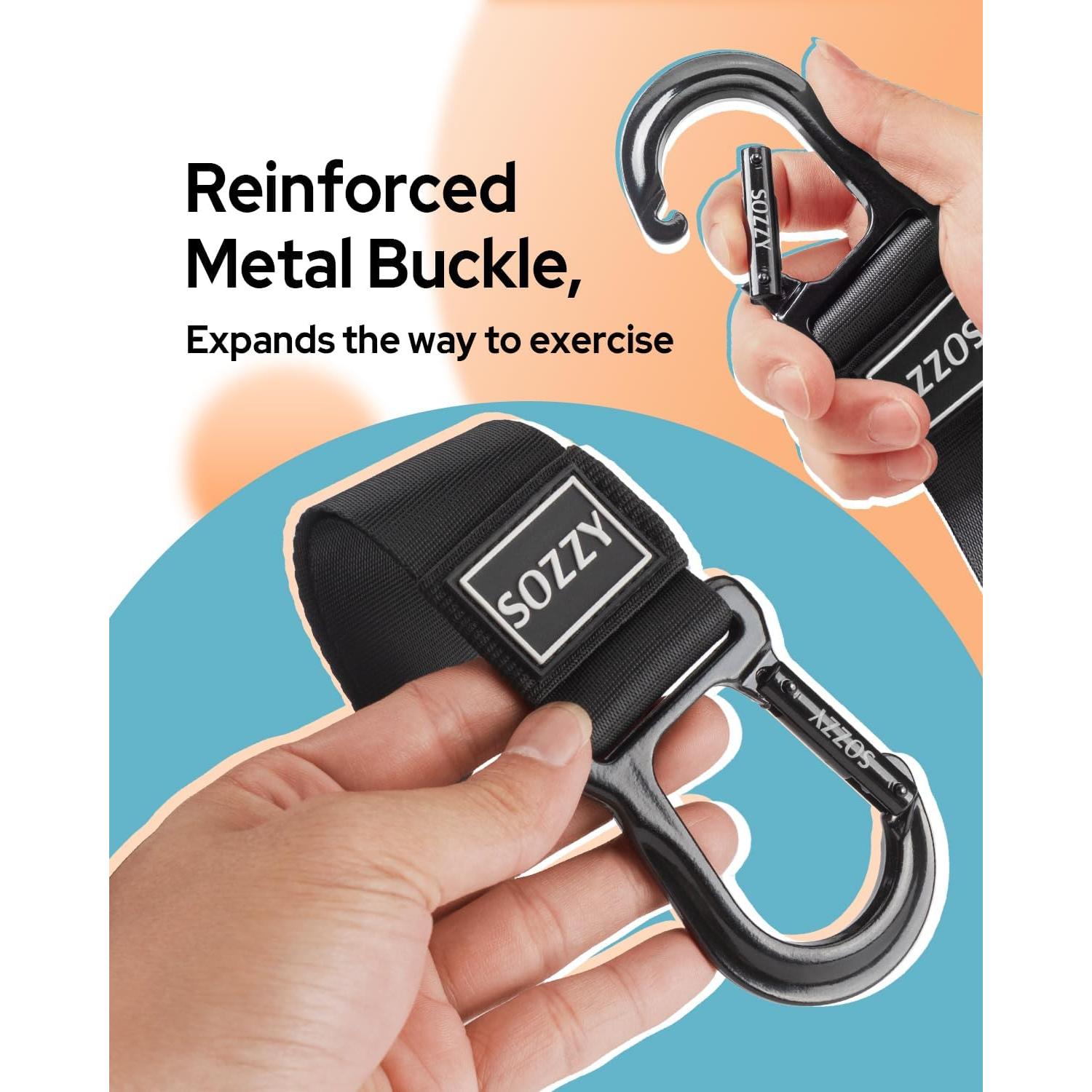 Ancla de puerta 3 en 1 Sozzy para bandas de resistencia