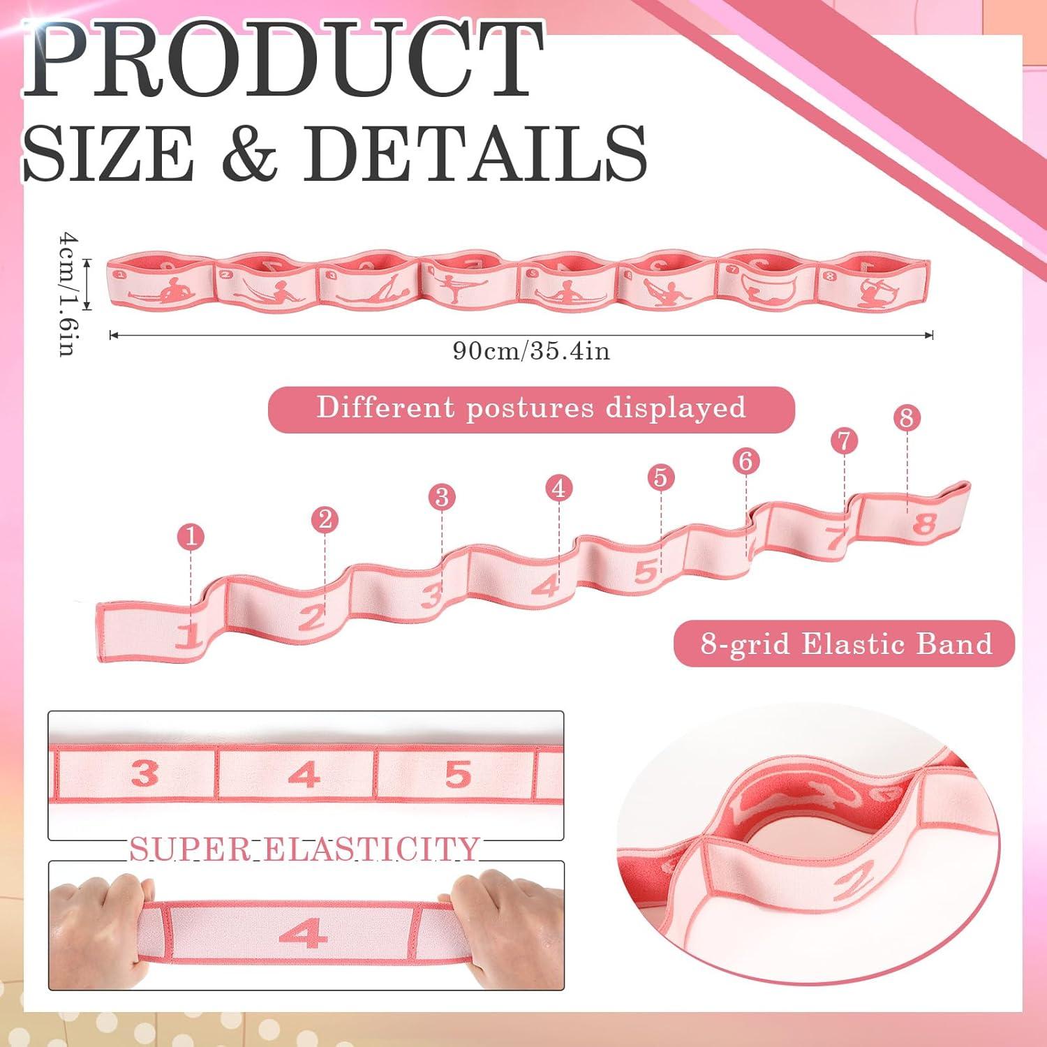 Correa de Estiramiento para Niños Sonwyoung 90x4cm Rosa