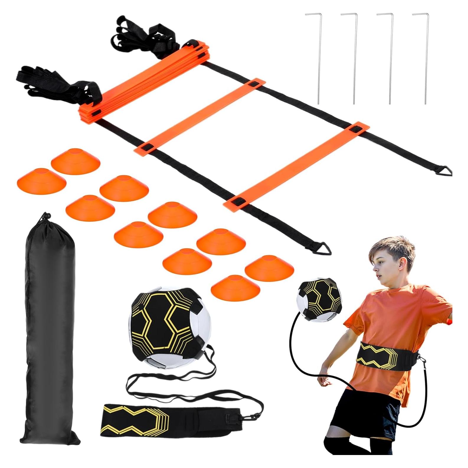 Conjunto Entrenador de Fútbol Zisiueel con Escalera 6.1m