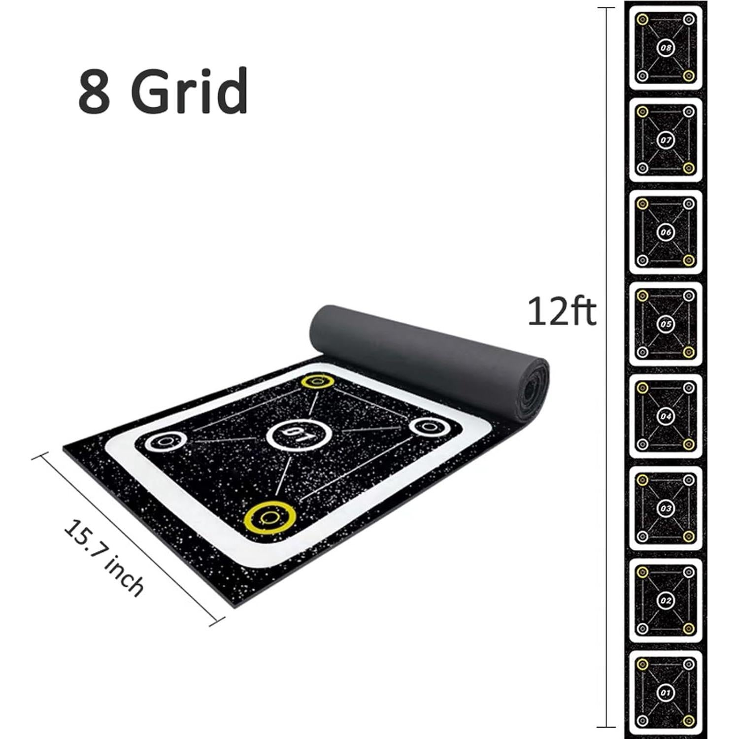 Escalera de Agilidad Antideslizante HUAGHEE 2.68 m para Entrenamiento