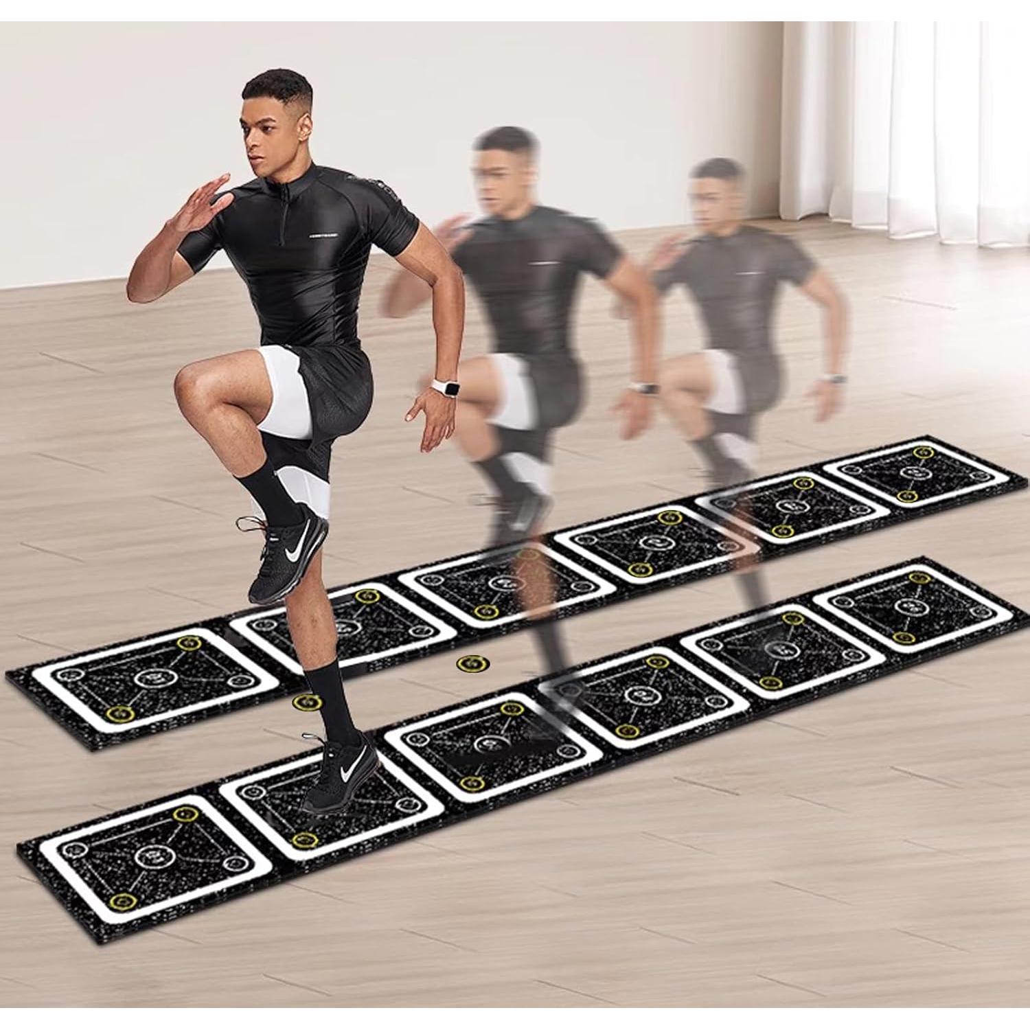 Escalera de Agilidad Antideslizante HUAGHEE 2.68 m para Entrenamiento