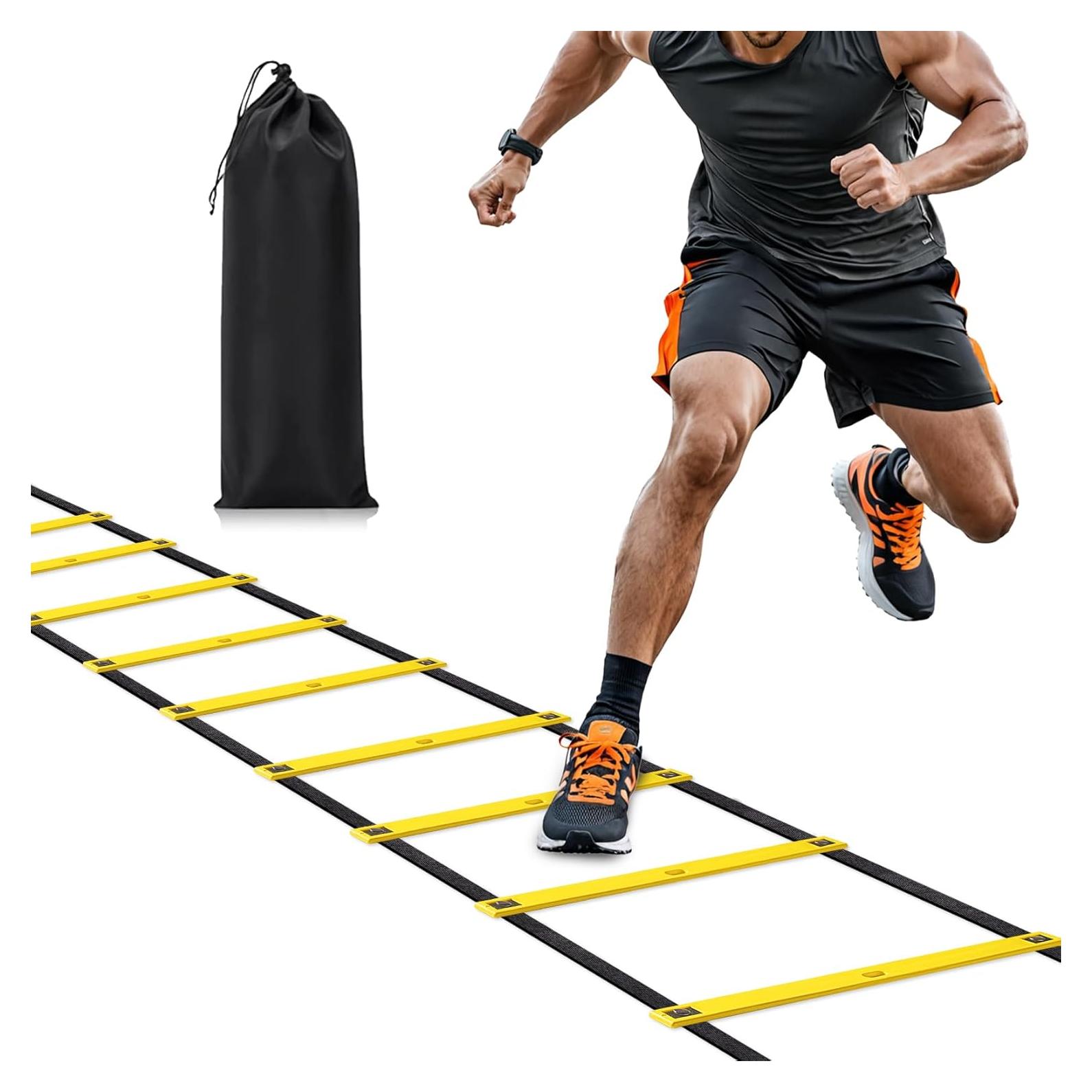 Escalera de Agilidad Dimples Excel 6.1 m 12 Peldaños Entrenamiento