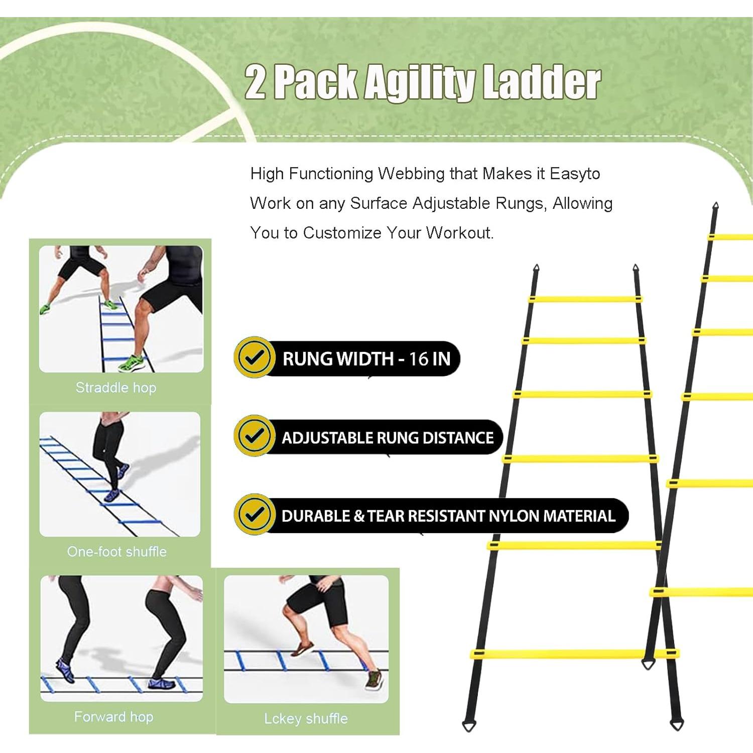 Equipo de Entrenamiento de Agilidad TGLITC con Vallas y Conos