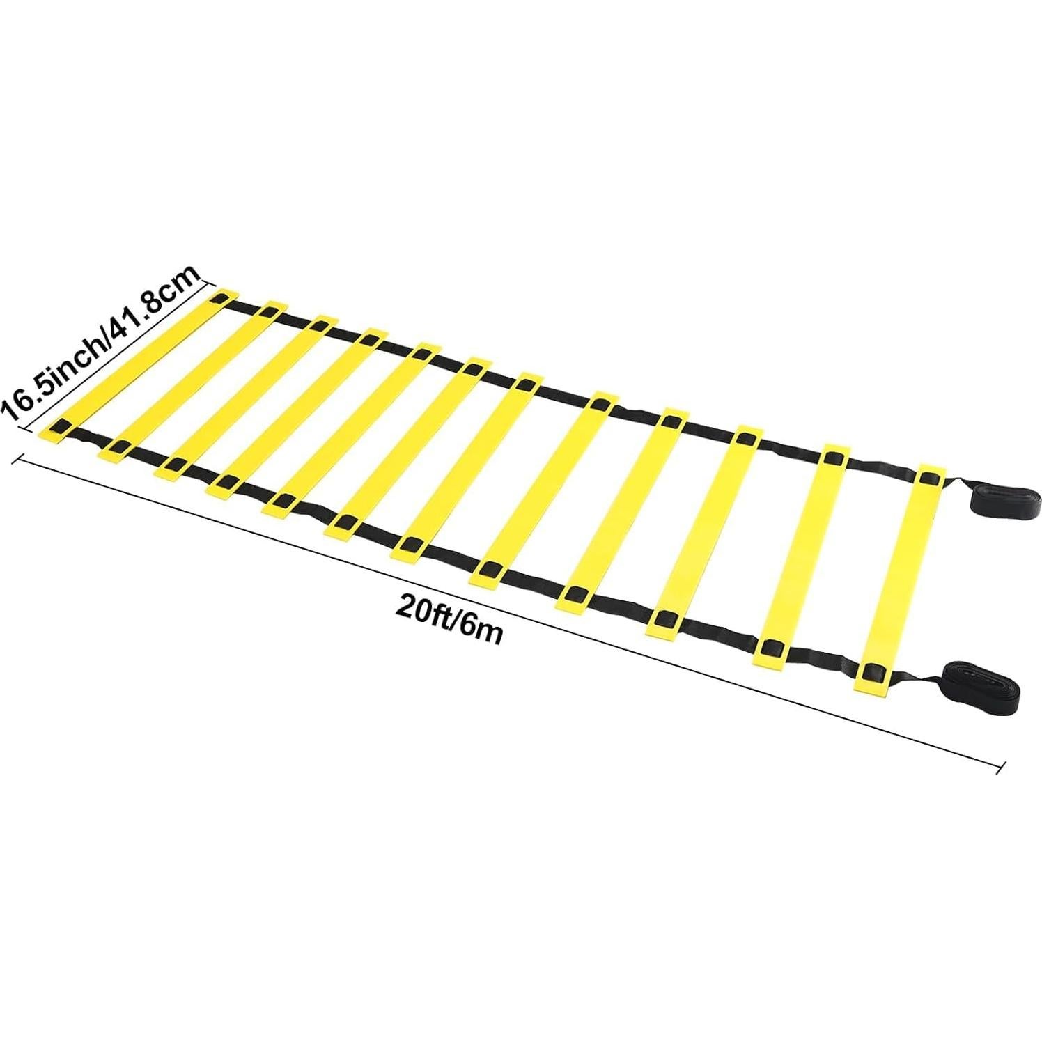 Conjunto de Entrenamiento de Agilidad Geeyae - Escalera, Conos y Más