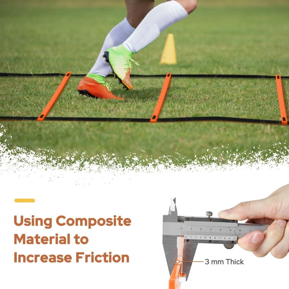 Escalera de Agilidad GHB Pro 2 Paquete 12 Peldaños 6.1m