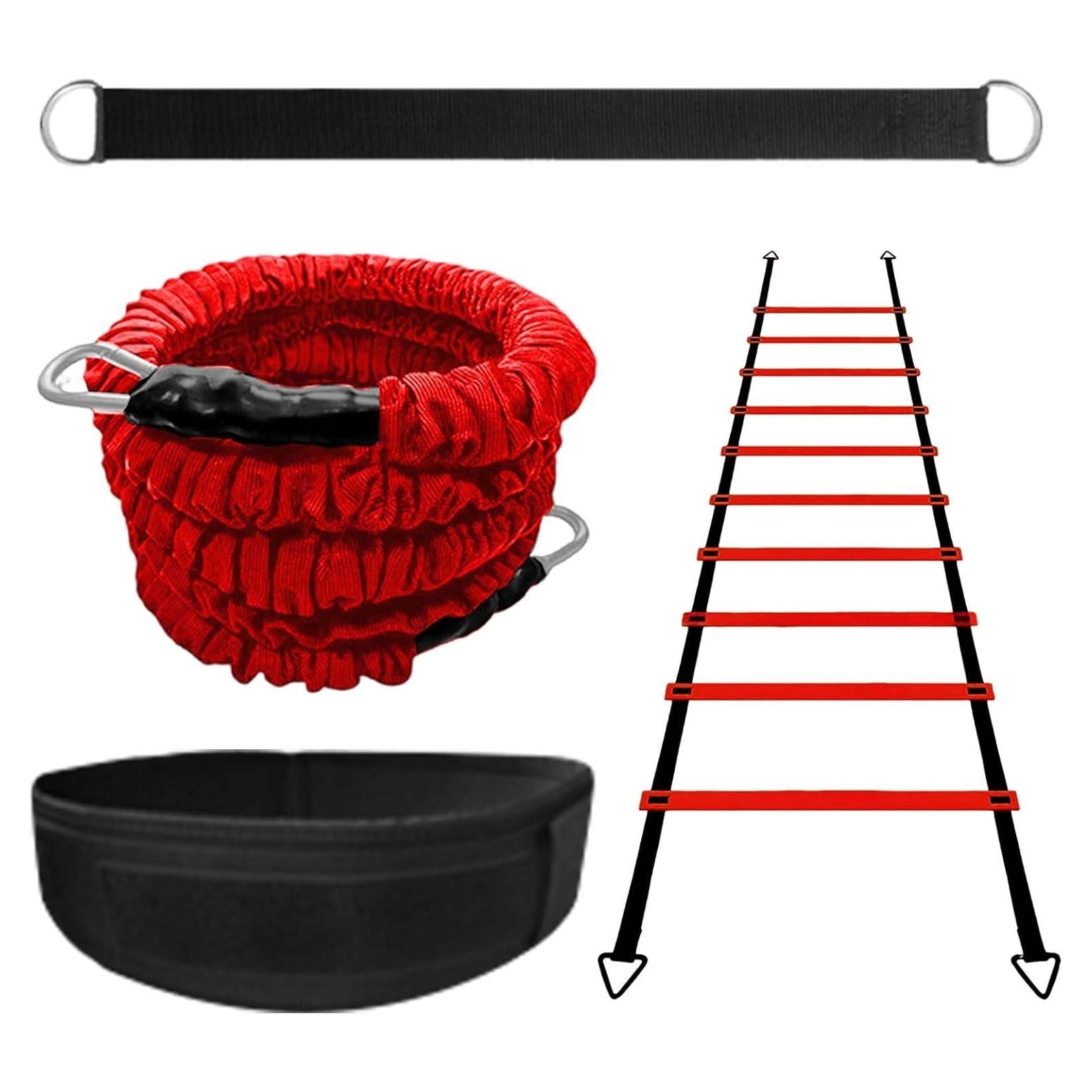 Conjunto de Entrenamiento de Velocidad Tuyzhrymlic con Escalera y Banda 80lb