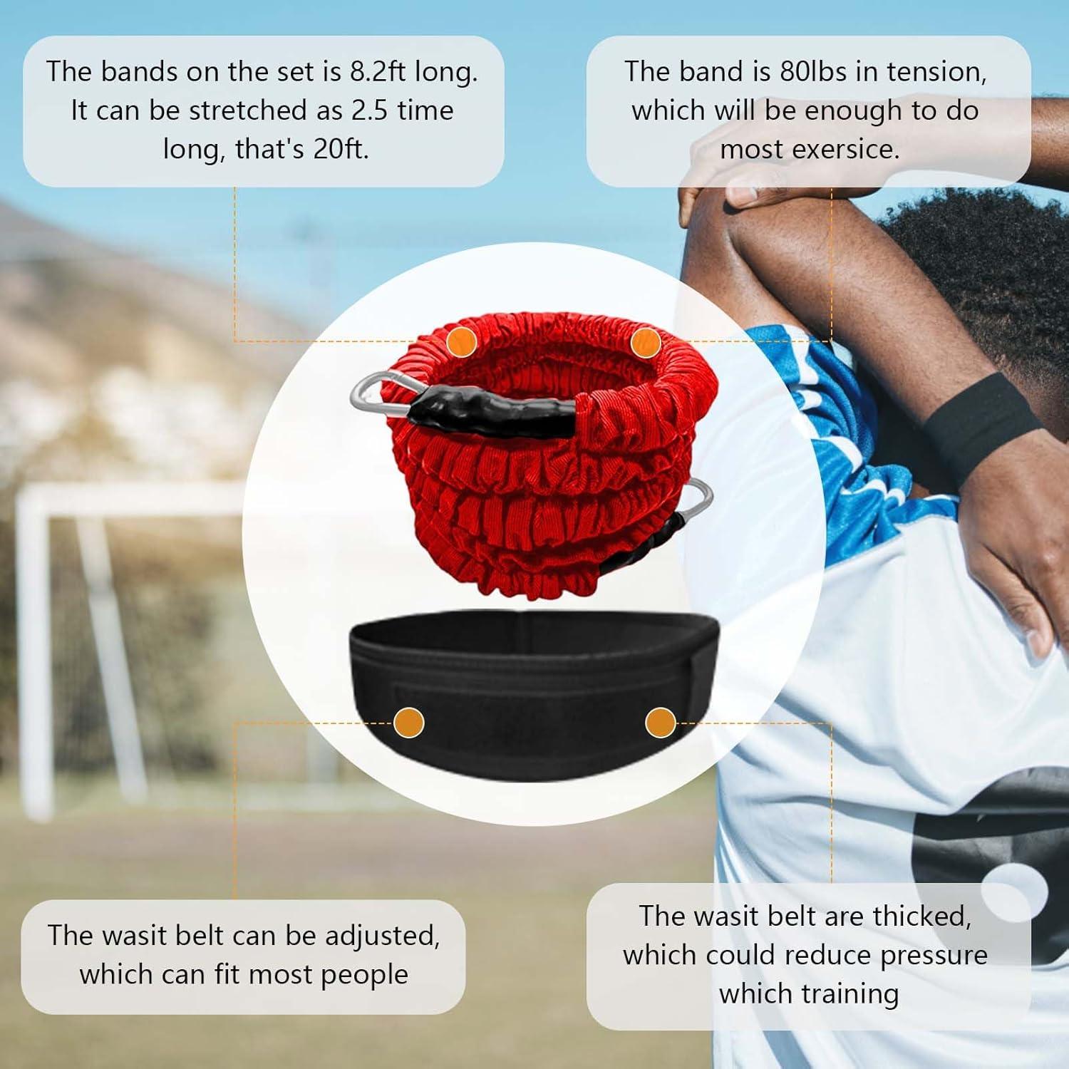 Conjunto de Entrenamiento de Velocidad Tuyzhrymlic con Escalera y Banda 80lb