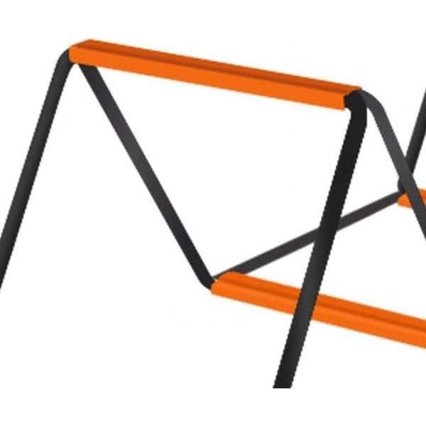 Escalera de Agilidad Aosekaa 10 Rejillas 400 cm Negro Naranja