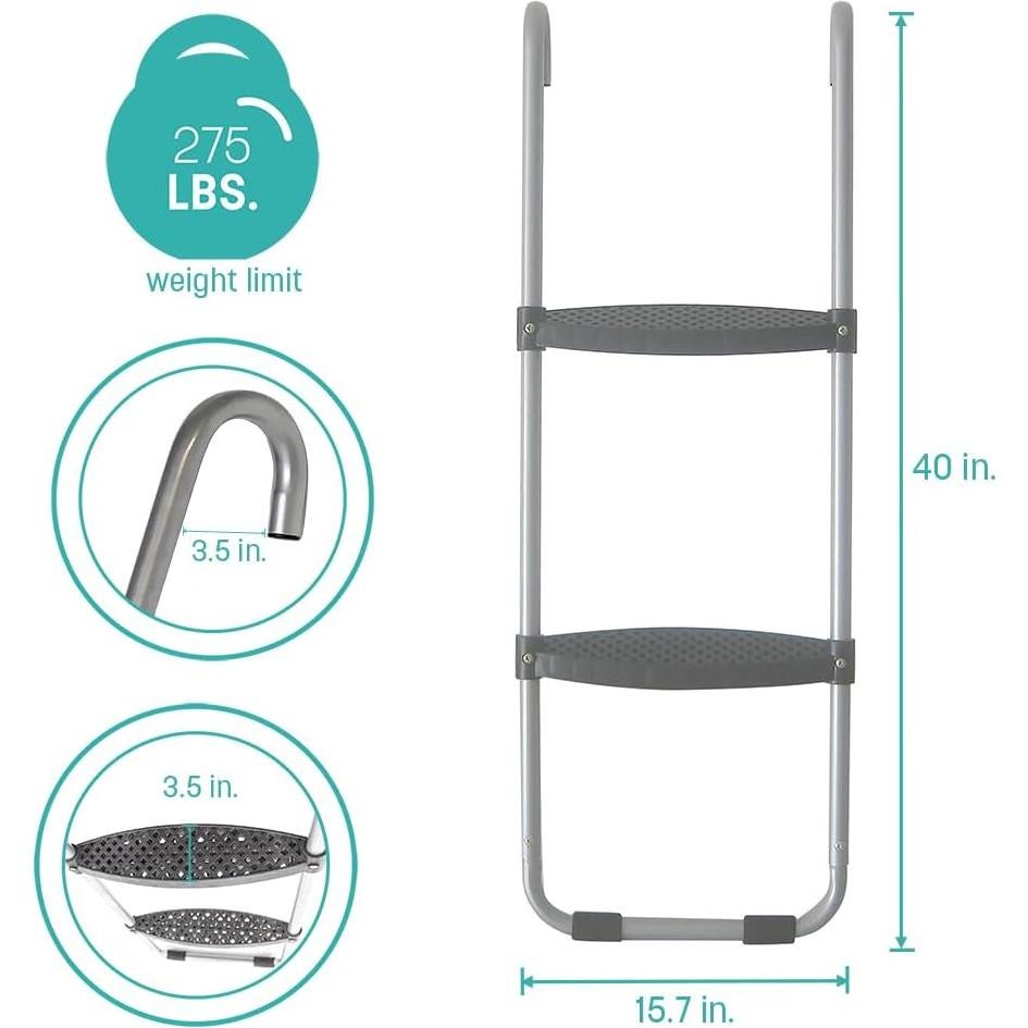 Escalera de Peldaños Anchos Skywalker Trampolines 2 Peldaños
