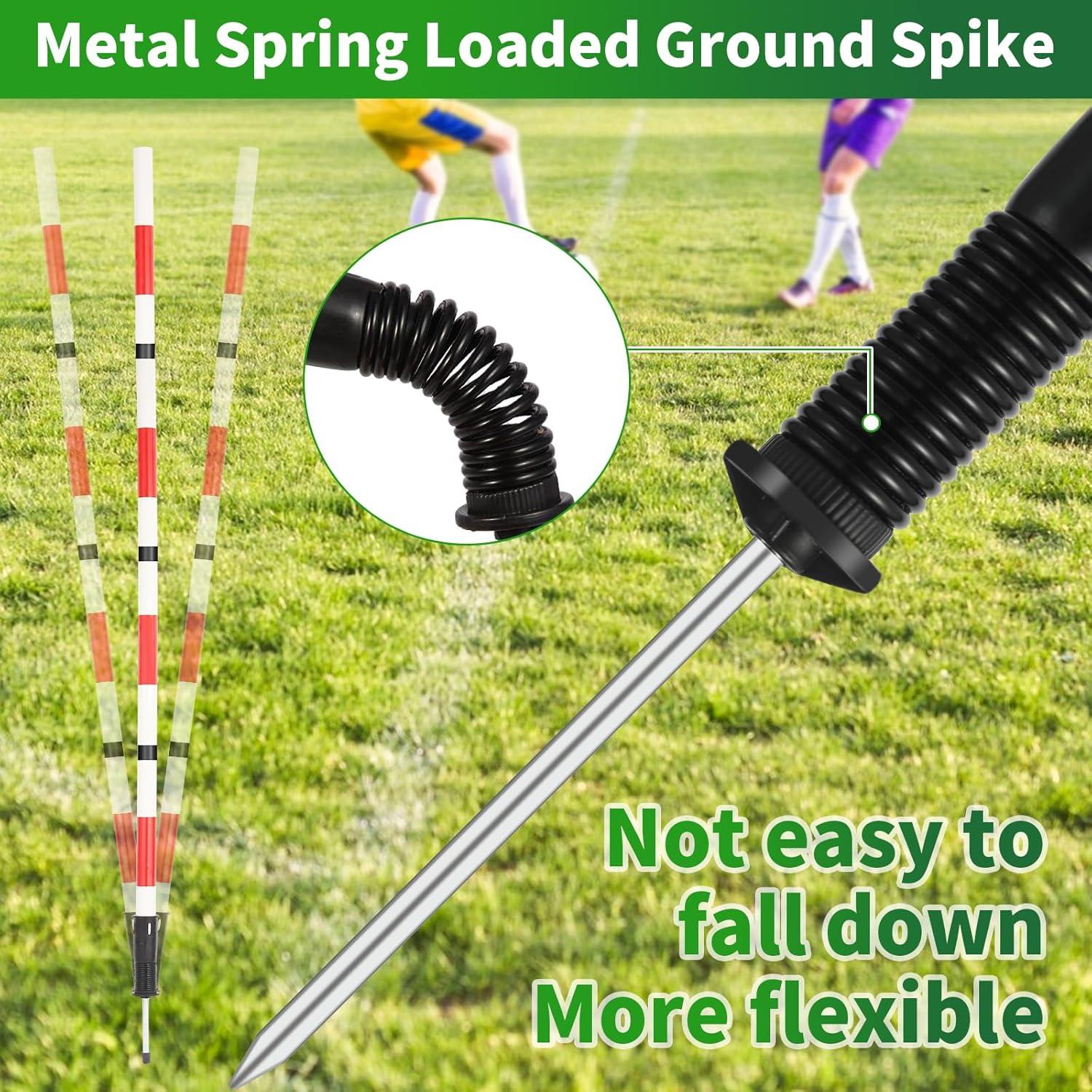 Equipo de entrenamiento de agilidad Tansheep 6 postes y 12 conos