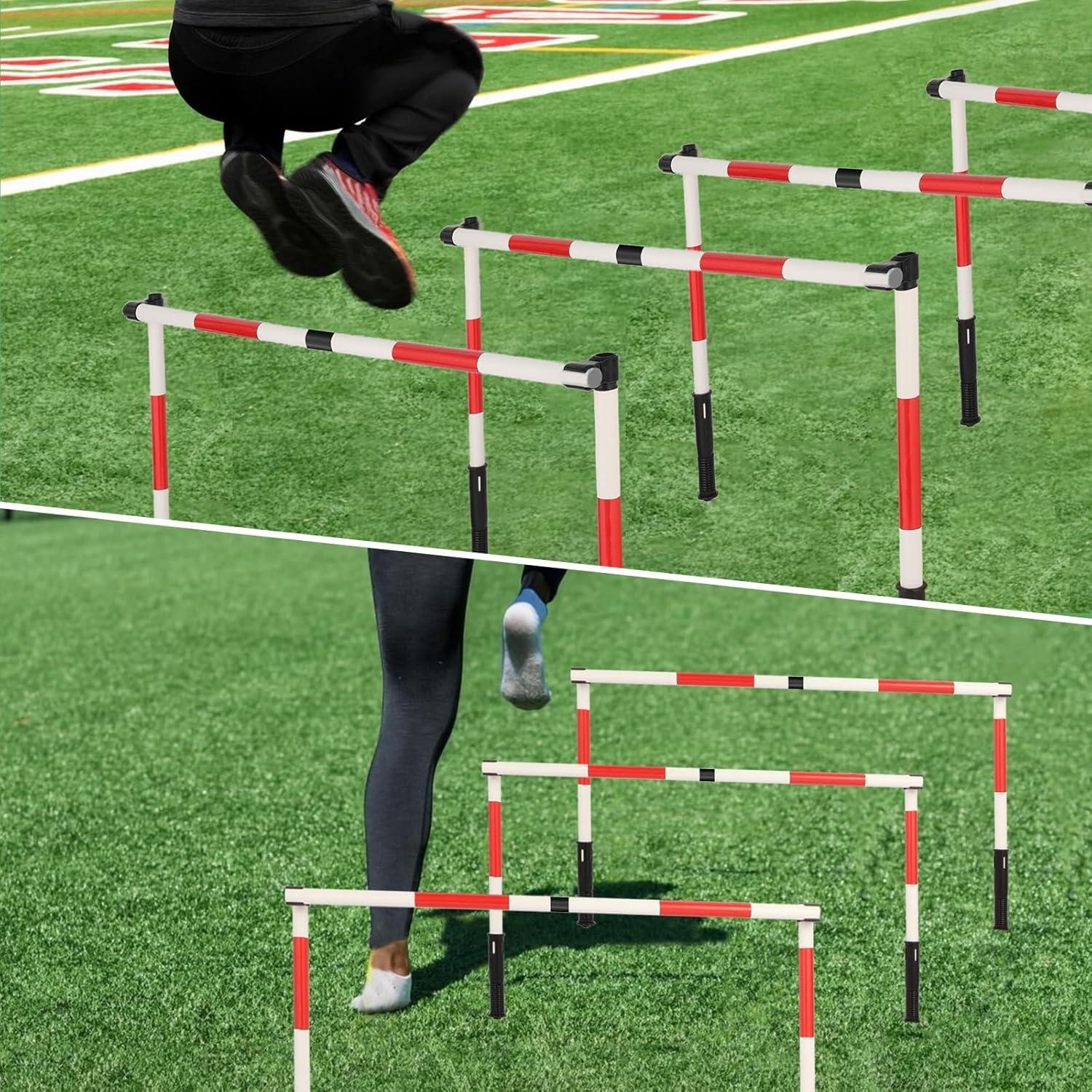 Equipo de entrenamiento de agilidad Tansheep 6 postes y 12 conos