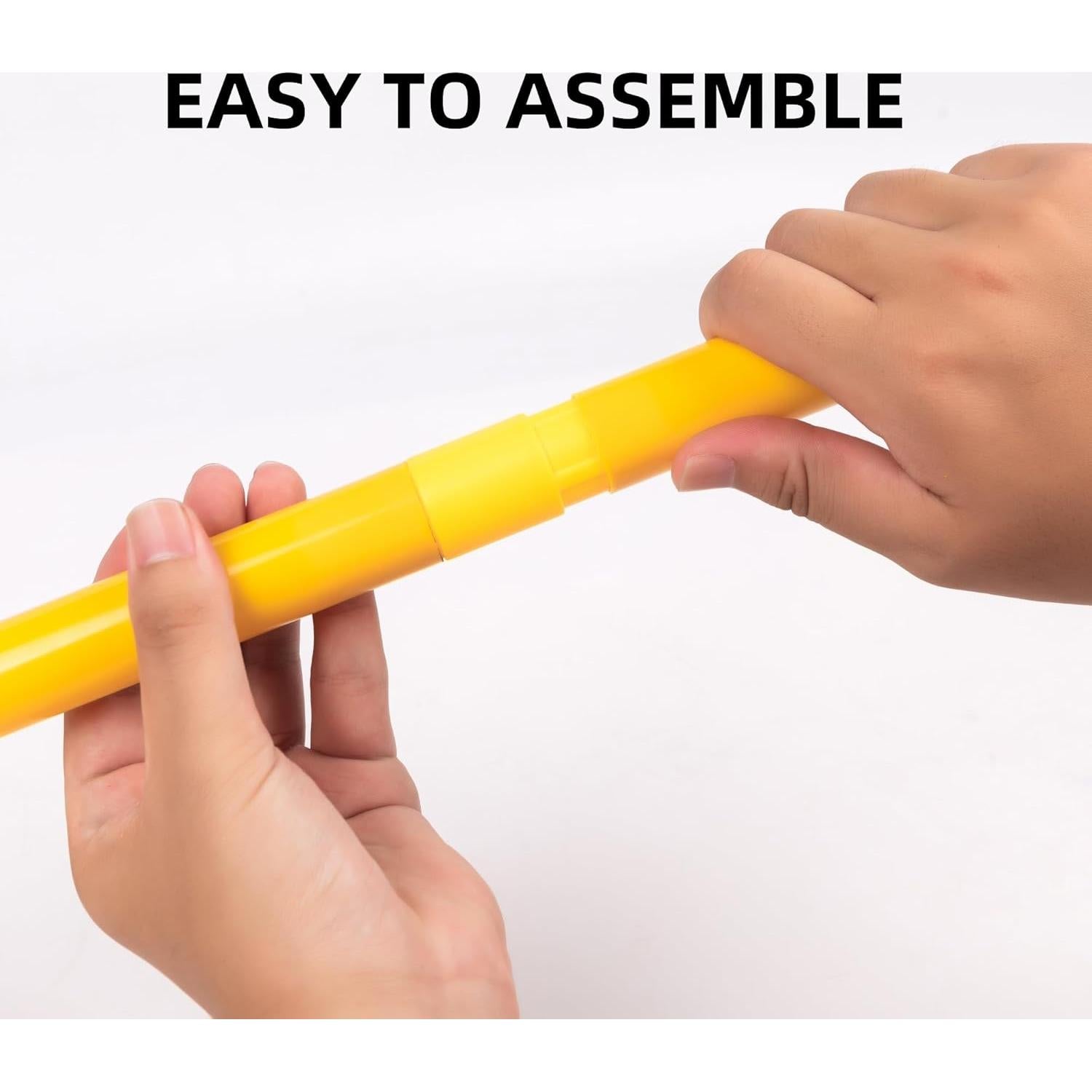 Postes de Entrenamiento de Agilidad Desyeryamimi 1.65 m Set de 6