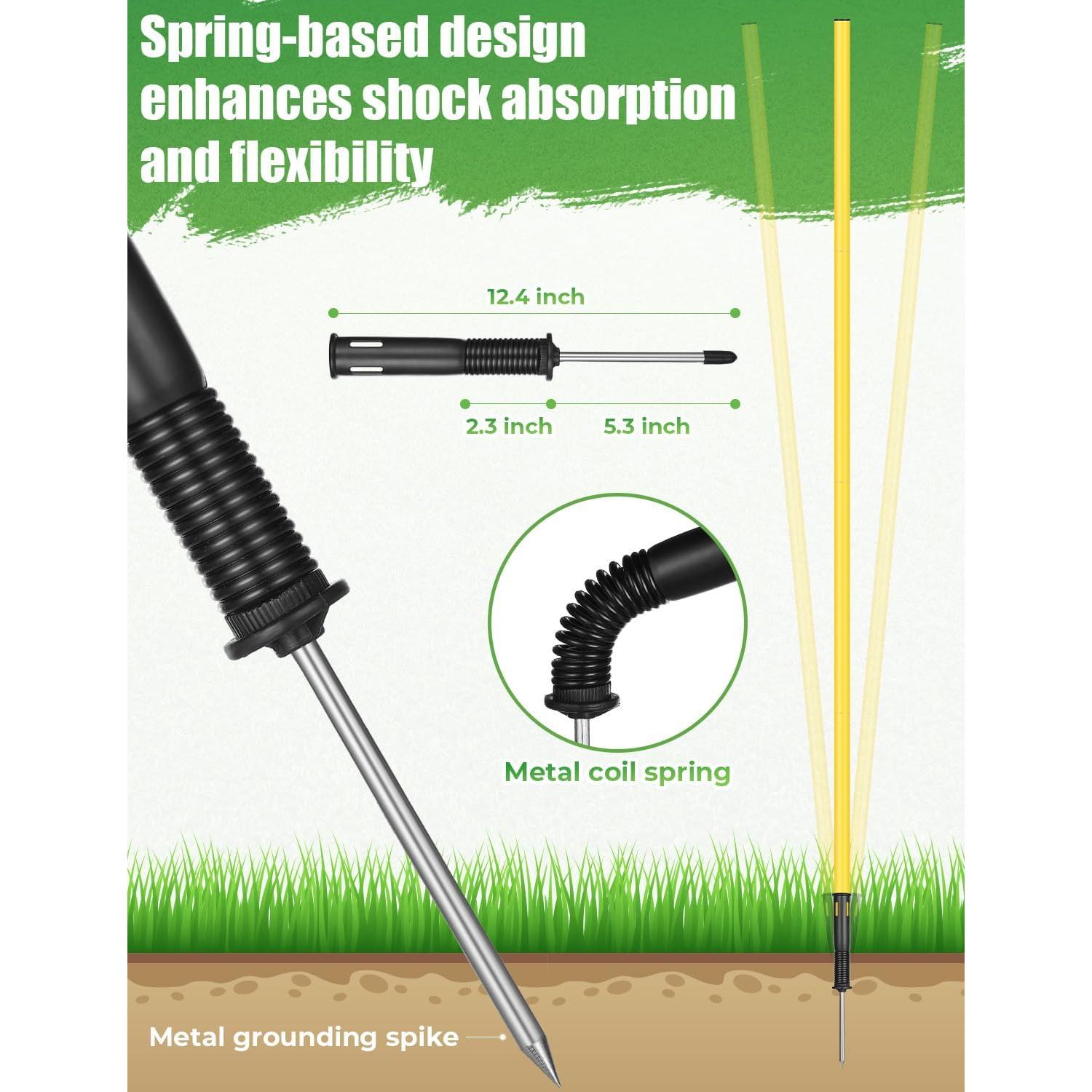 Postes de Agilidad GHB 1.83m Pack de 6 para Entrenamiento