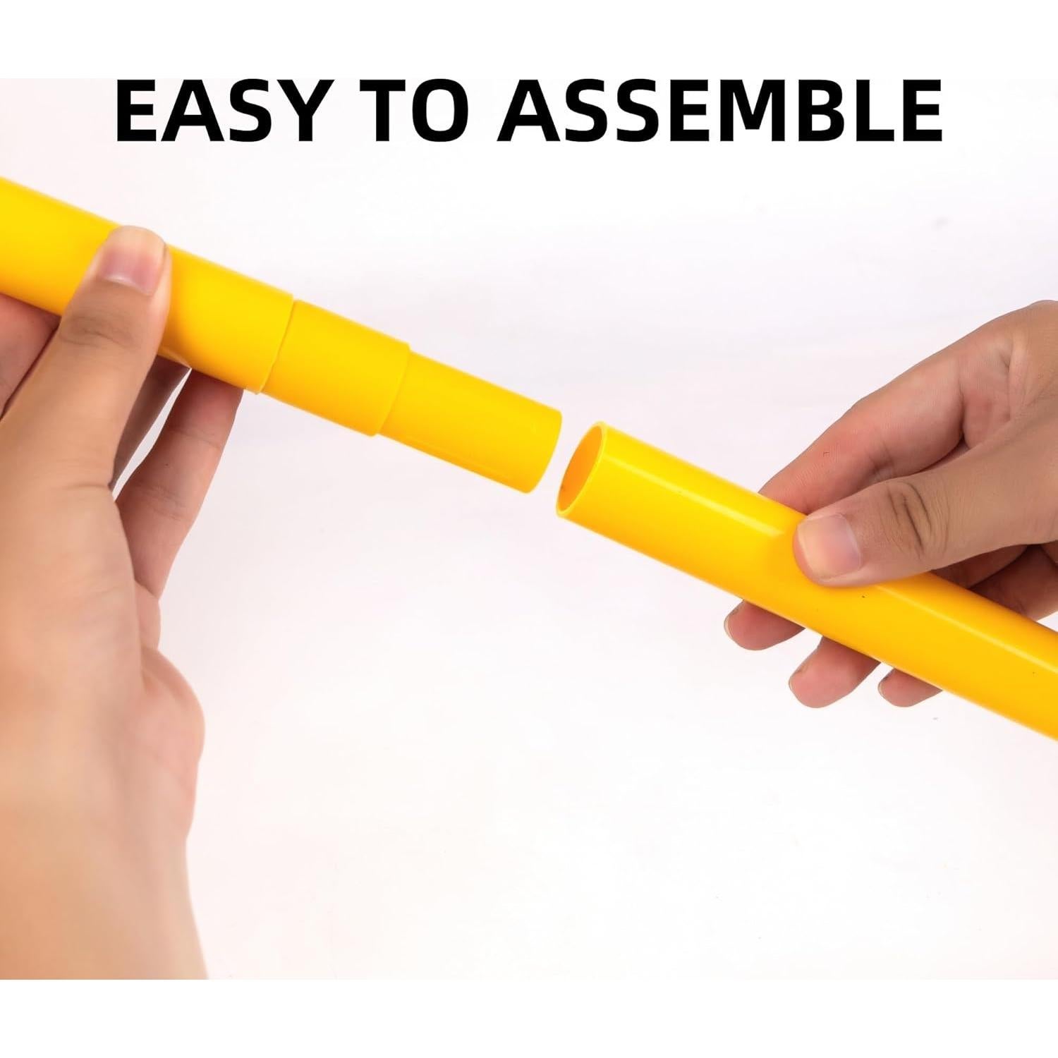 Postes de Agilidad para Fútbol Nbguigdstr 1.52m 6 Pcs Ajustables