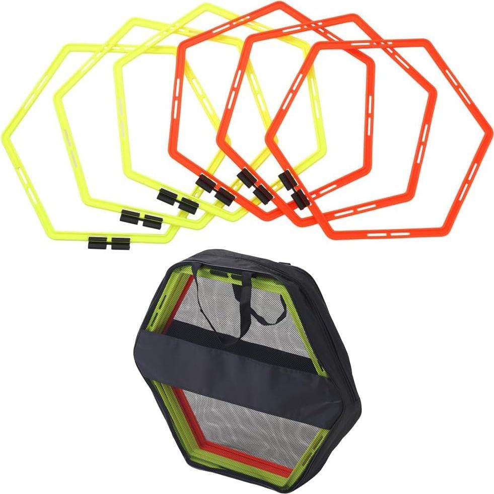 Anillos de Agilidad Japard Hex para Entrenamiento - 6 Anillos