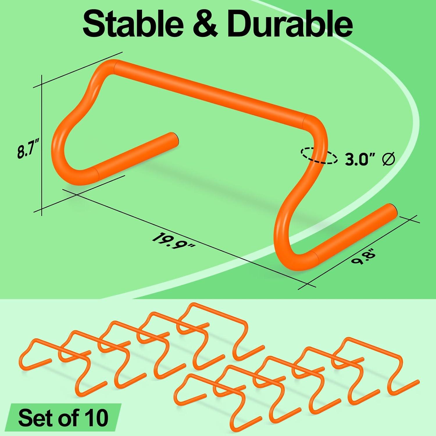 Equipo de Entrenamiento de Agilidad SMTPDT - 10 Saltos y 10 Conos