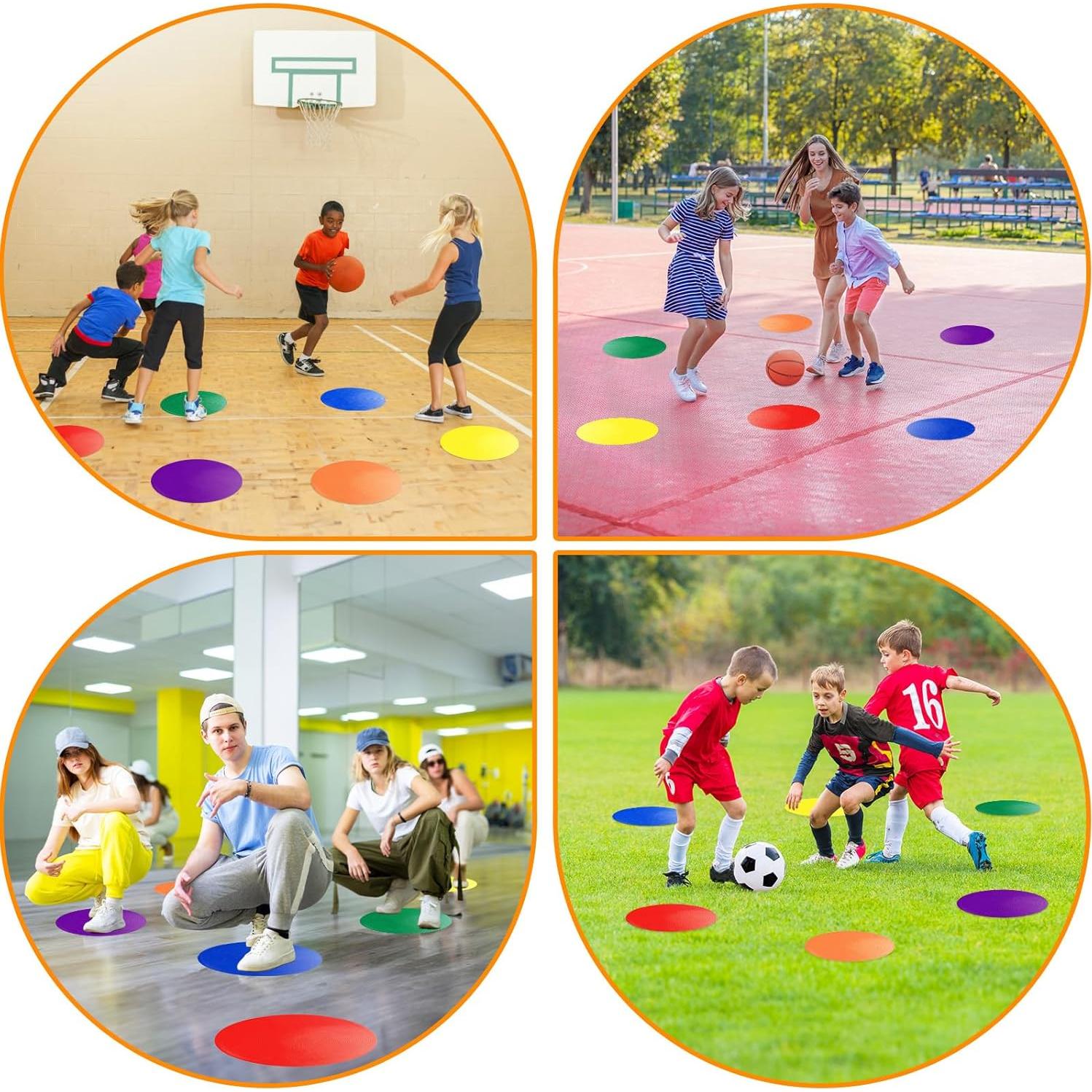 Conos de Agilidad KHYMOHP 12 Pcs 22.86 cm Antideslizantes