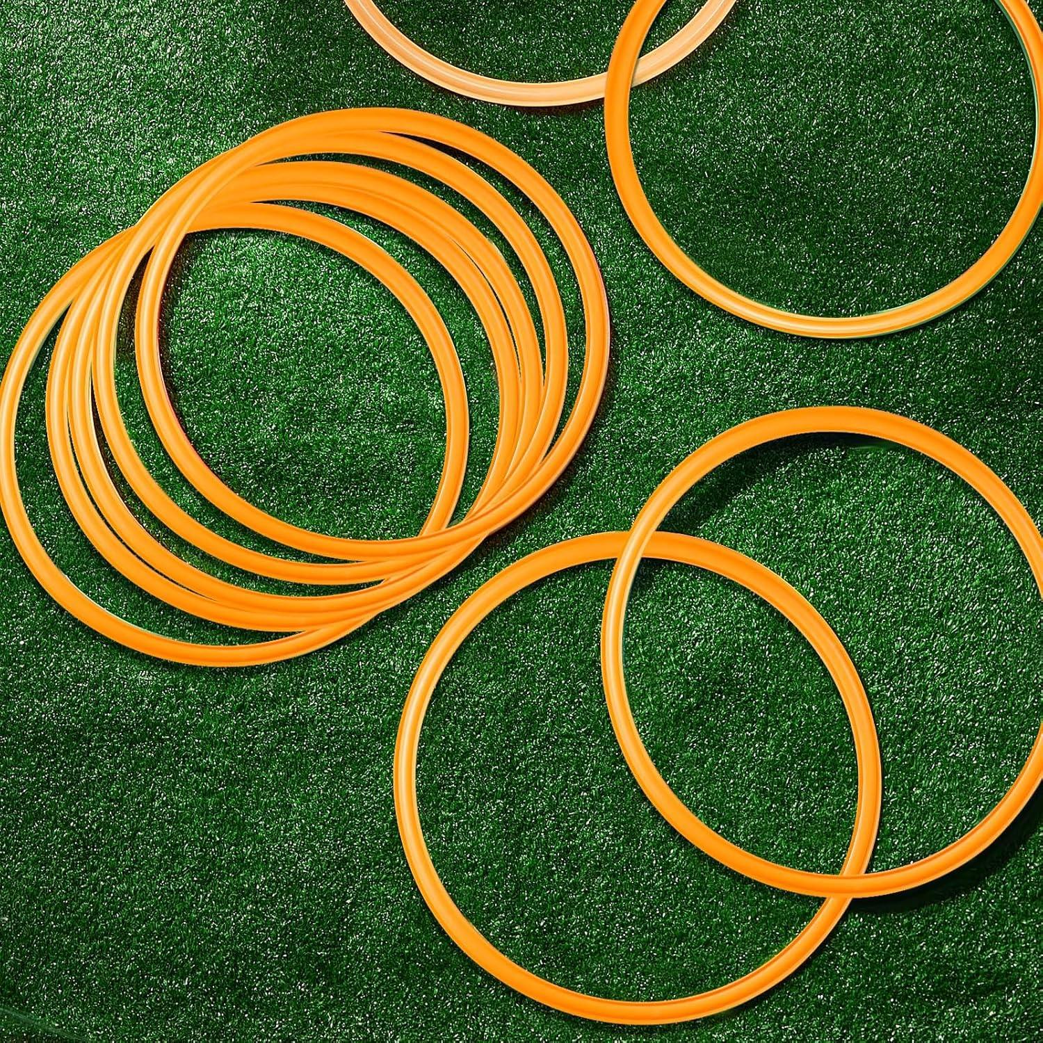 Anillos de Agilidad Deekin 40 Pcs Entrenamiento Velocidad Naranja