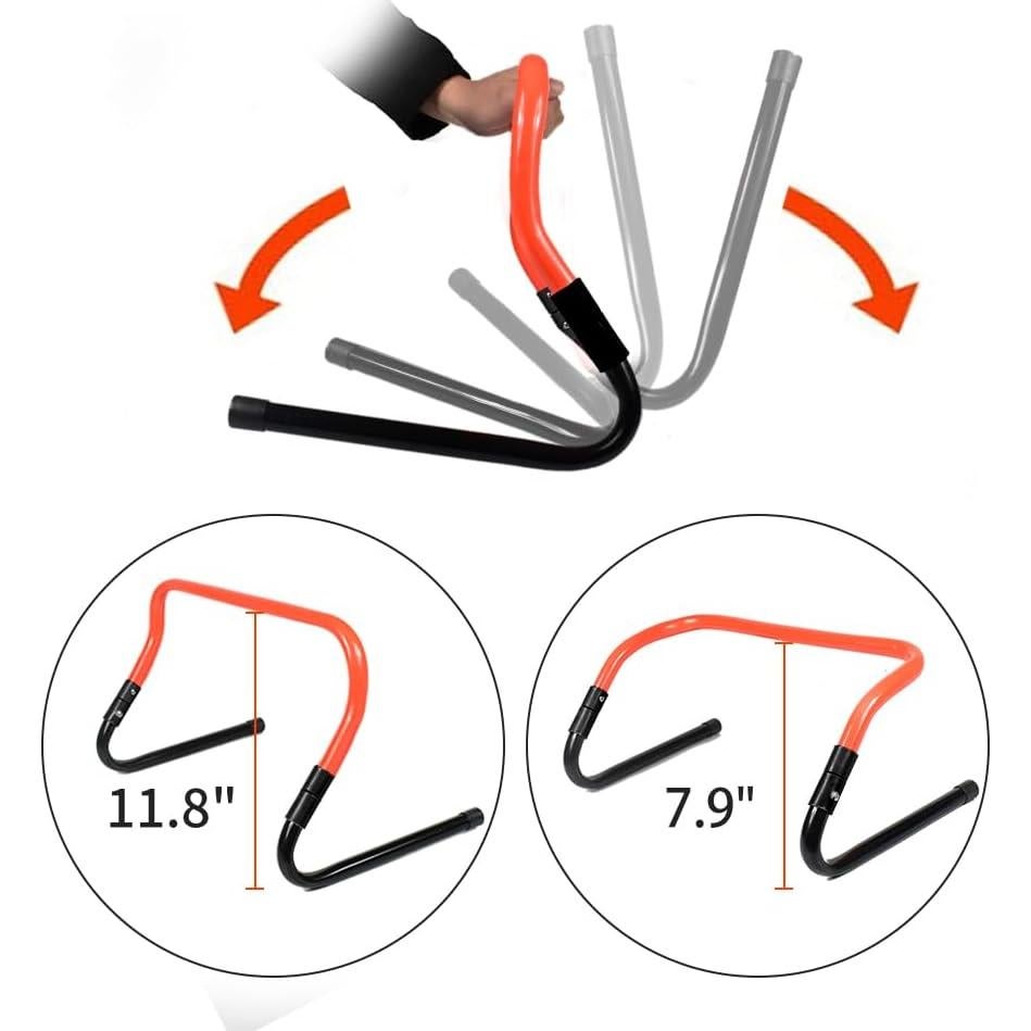 Conjunto de Vallas de Entrenamiento de Agilidad ASENVER 5 Piezas