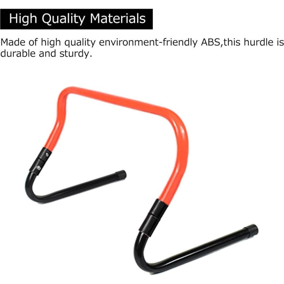 Conjunto de Vallas de Entrenamiento de Agilidad ASENVER 5 Piezas