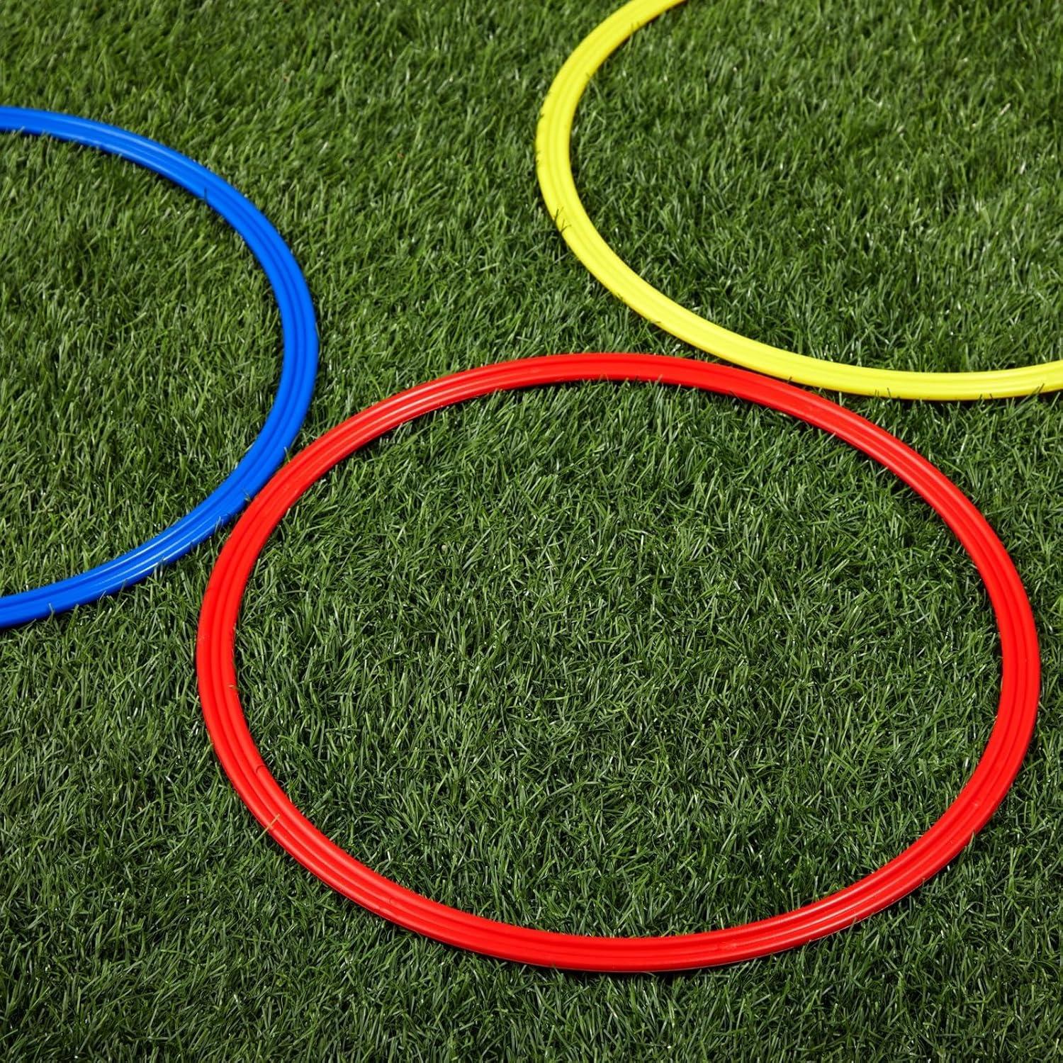 Anillos de Agilidad Juvale 24 Piezas 40 cm para Entrenamiento