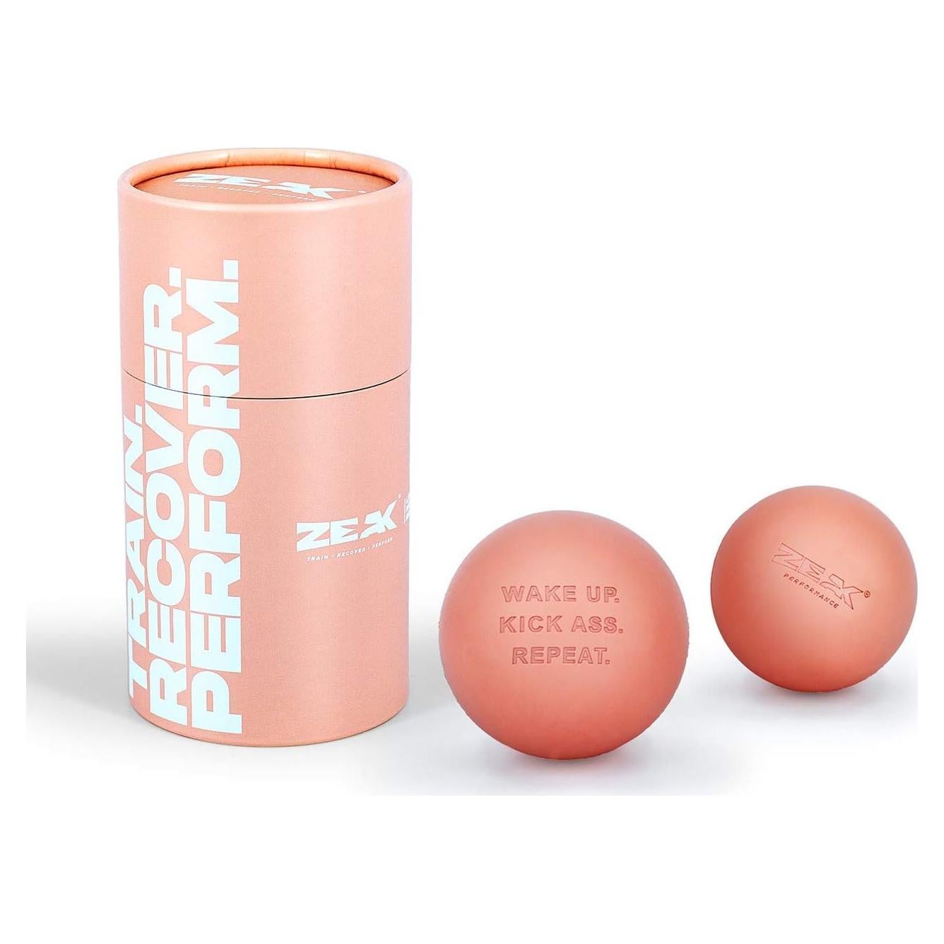 Bolas de Masaje Lacrosse ZEAK para Alivio Muscular - 2 Unidades