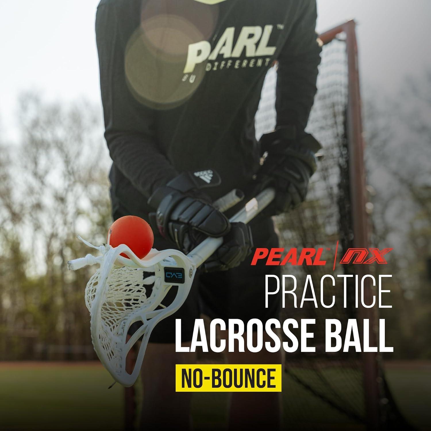 Pelotas de Lacrosse Guardian Pearl NX - Paquete de 20 Rojas