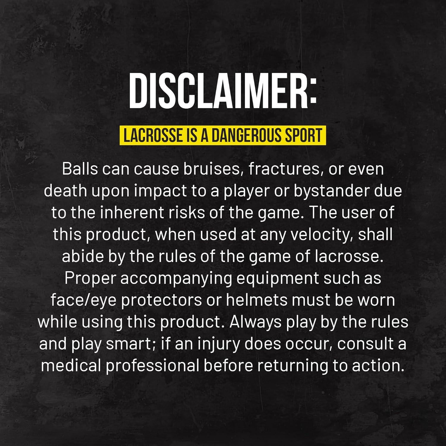 Pelotas de Lacrosse Guardian Pearl NX - Paquete de 20 Rojas