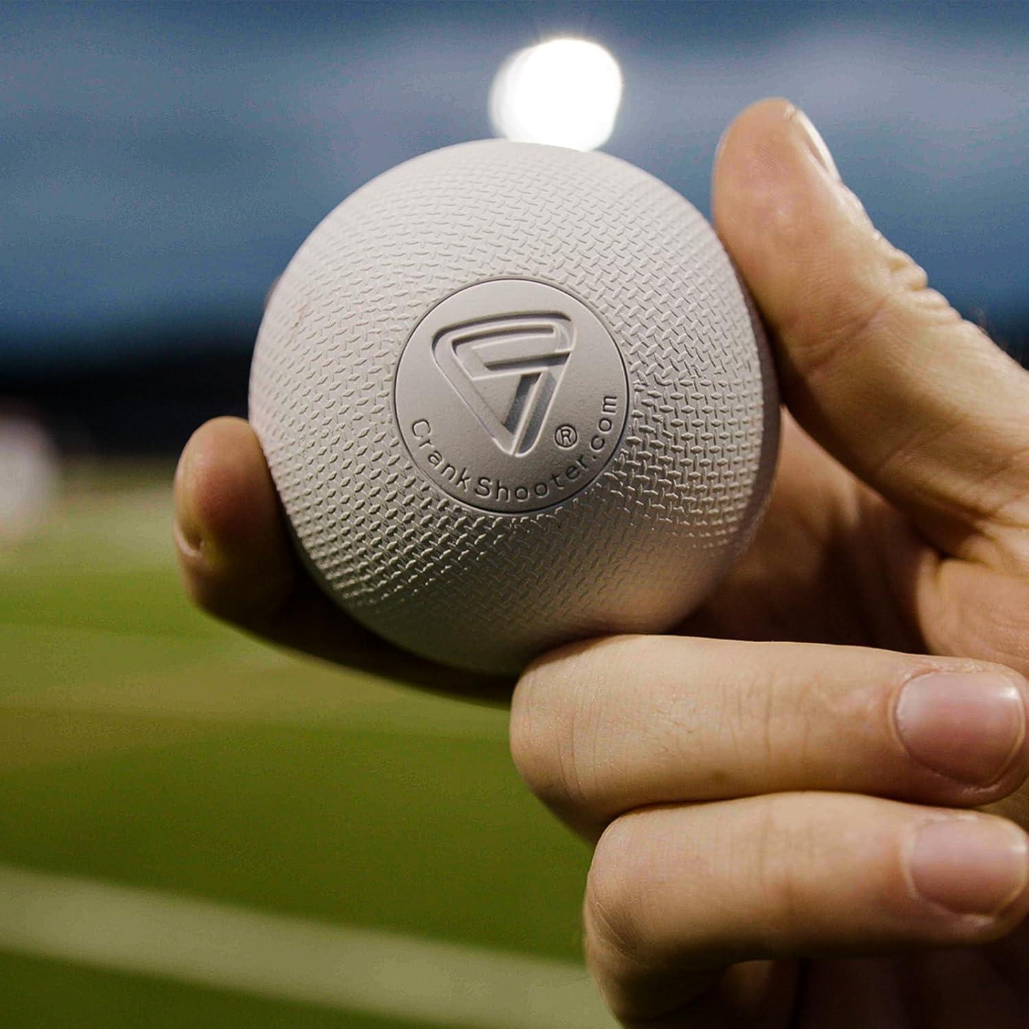 Set de 12 Pelotas de Lacrosse Crankshooter TX1 Agarre Extremo