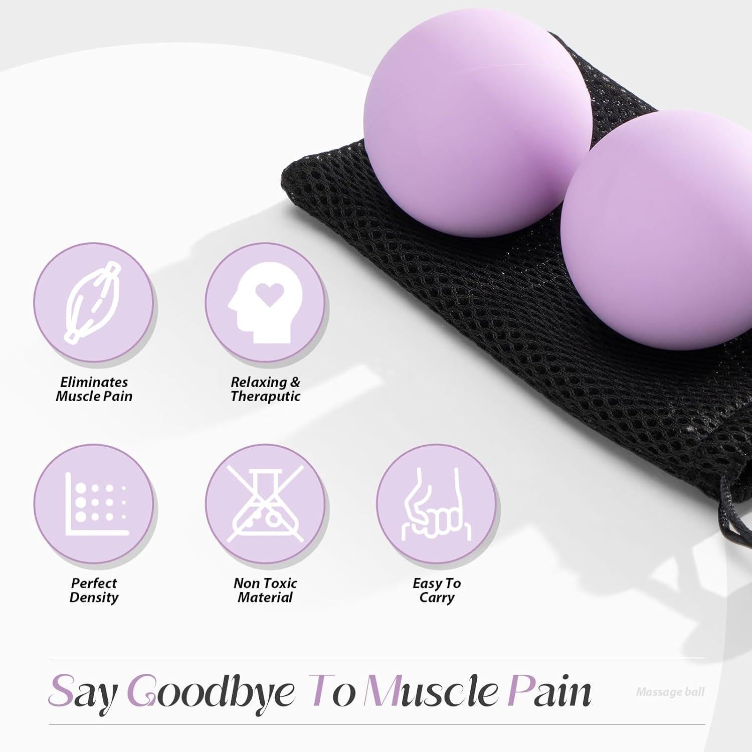 Pelotas de Masaje Miofascial SUBCULTUREPICK 6.3 cm Rojo