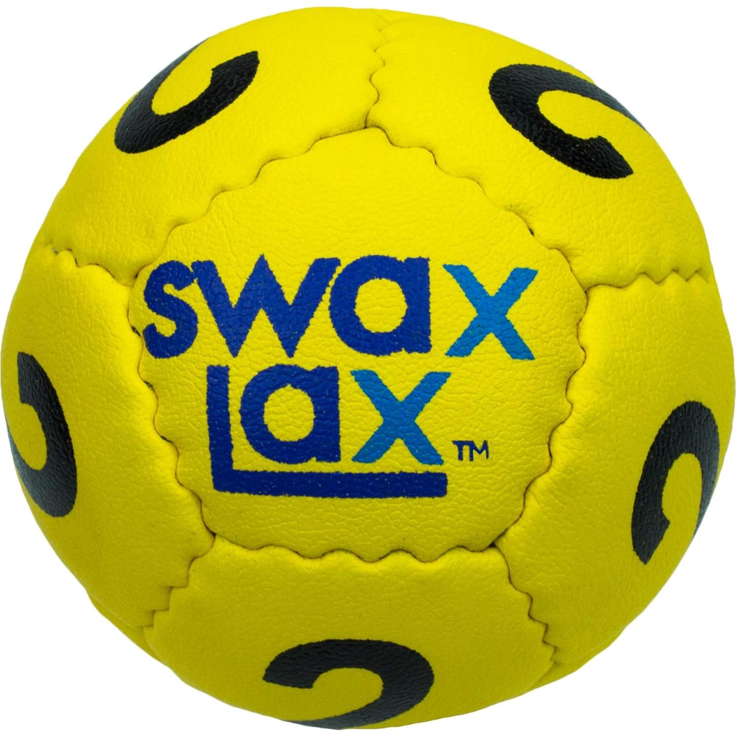 Bolas de Entrenamiento Lacrosse SWAX LAX Set de 3 Amarillo