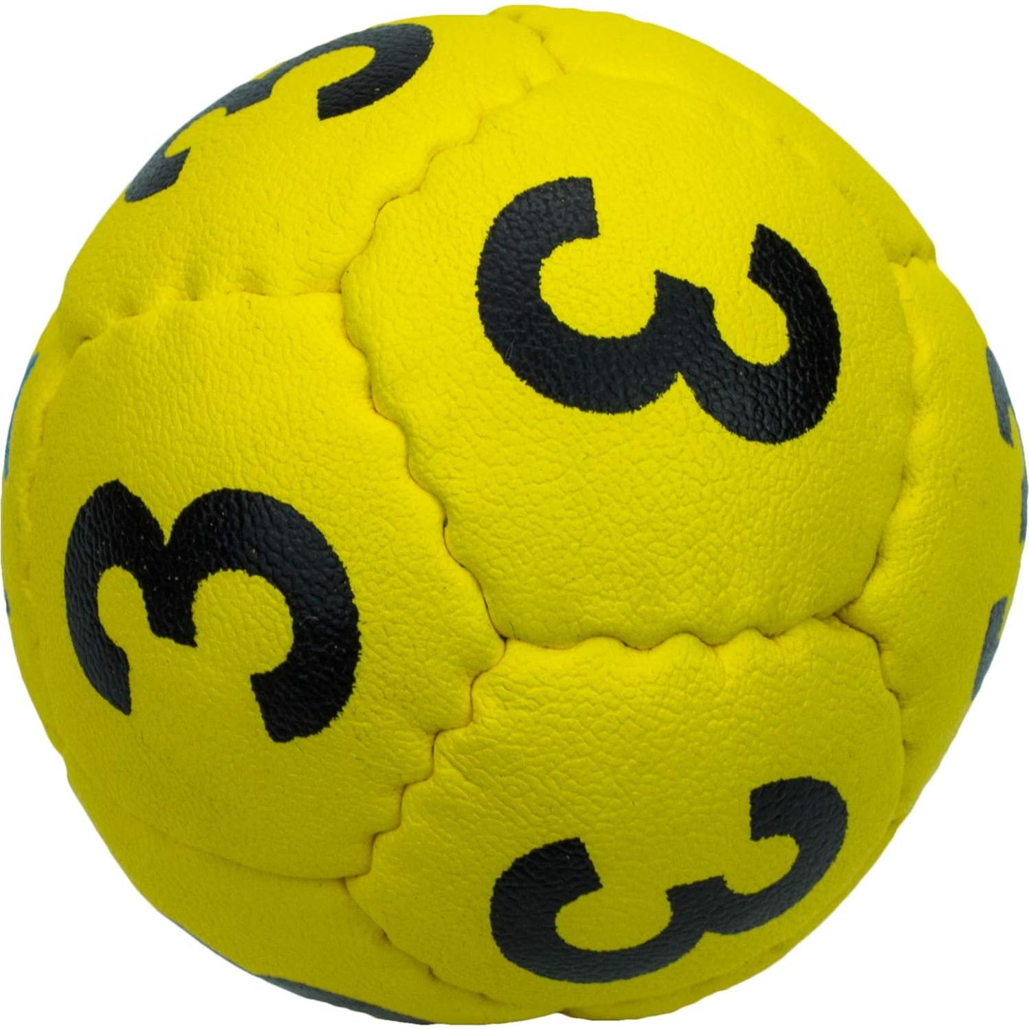 Bolas de Entrenamiento Lacrosse SWAX LAX Set de 3 Amarillo