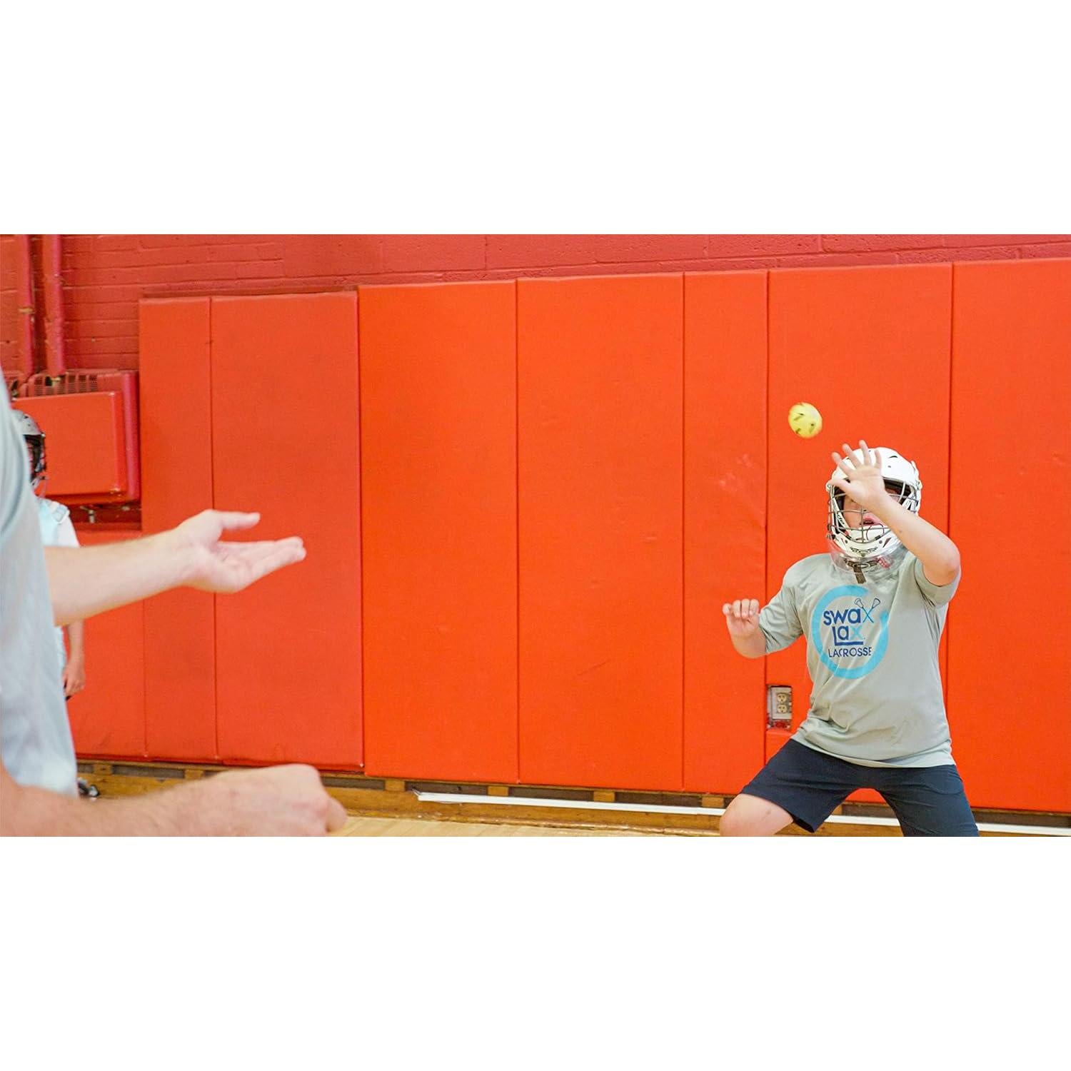 Bolas de Entrenamiento Lacrosse SWAX LAX Set de 3 Amarillo