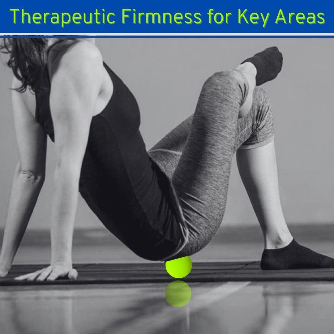 Bola de Masaje Lacrosse Comfilux - Terapia Miofascial 6.35 cm