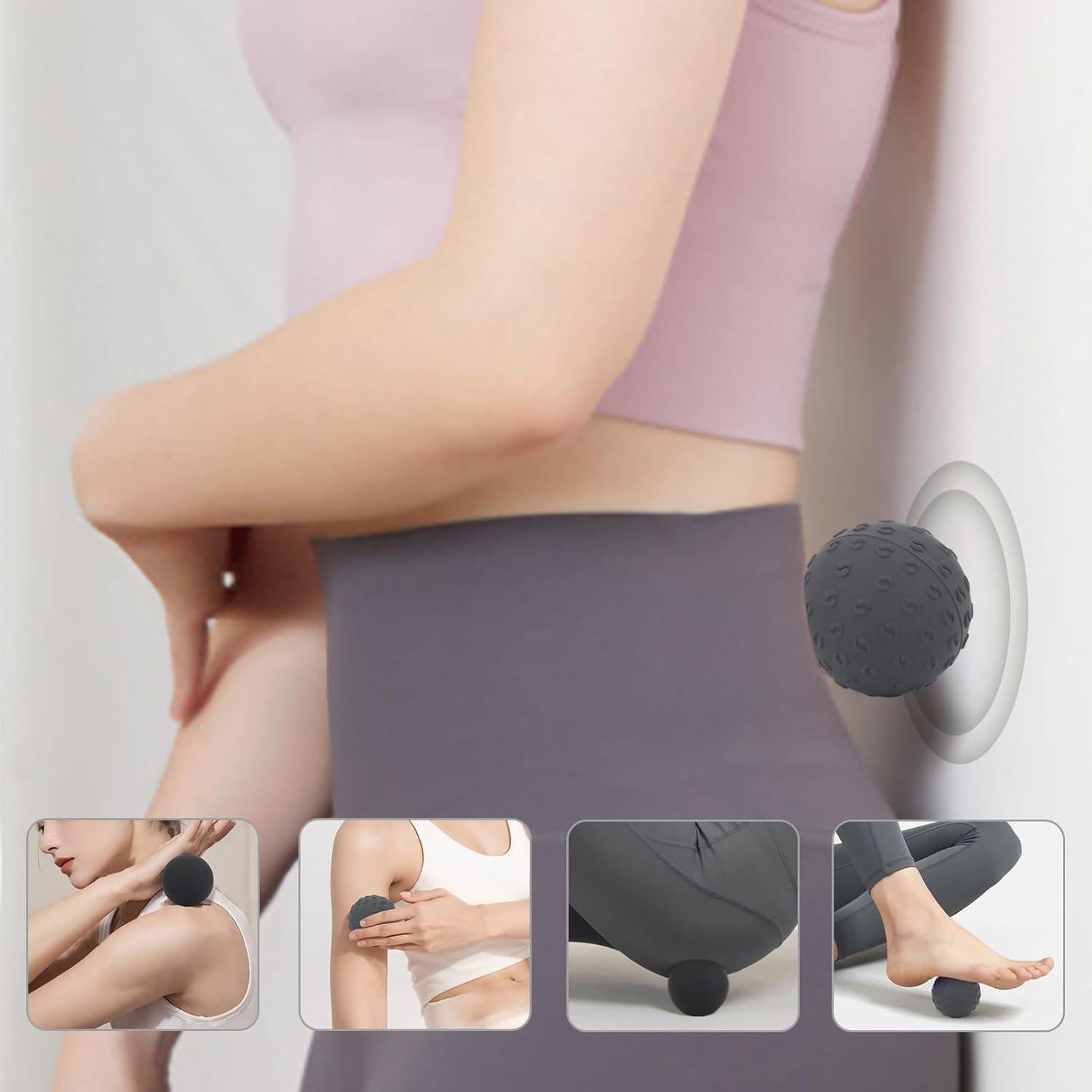 Bolas de Masaje JIEJUNJIE - Liberación Miofascial (Paquete de 3)