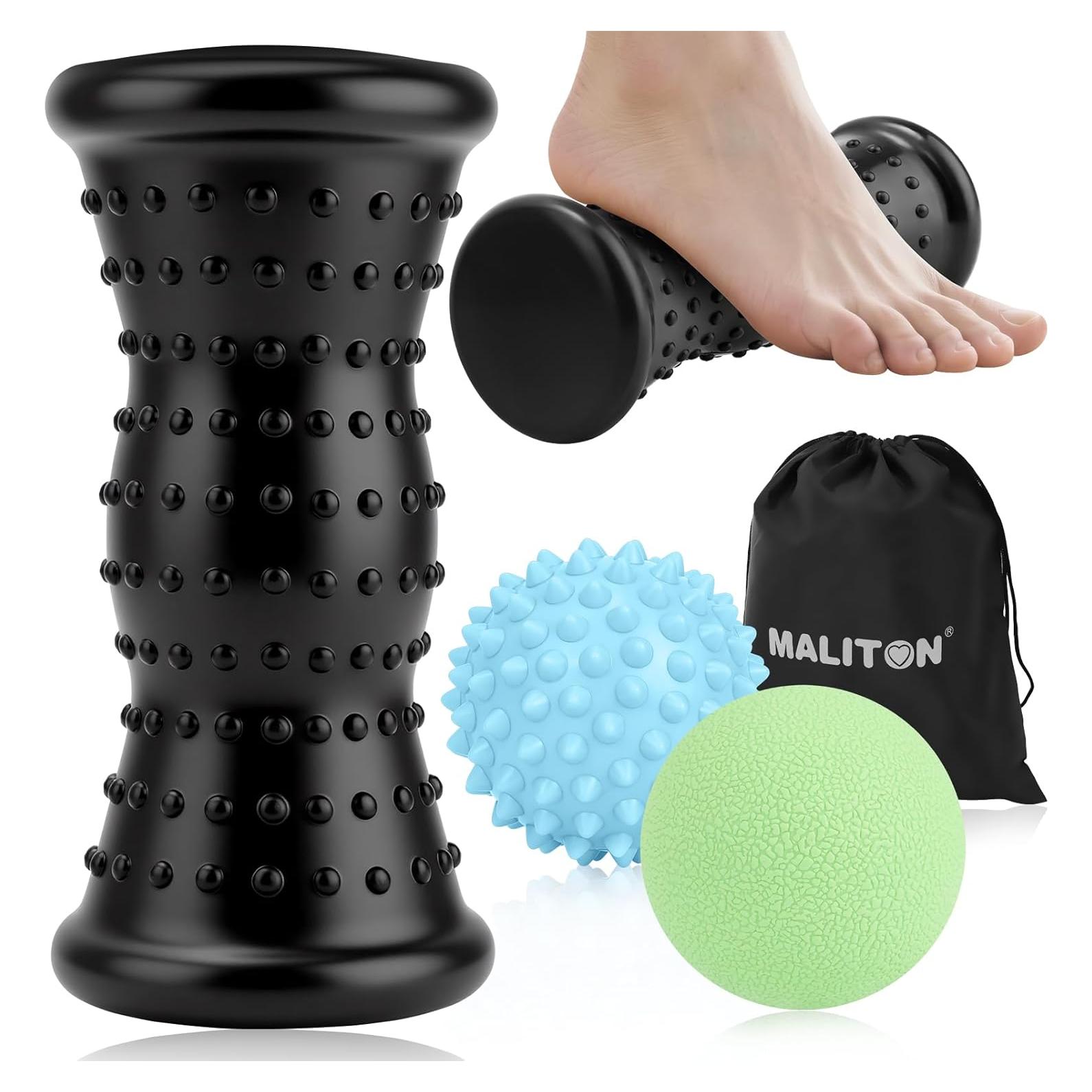 Set de Masaje 3-en-1 Maliton para Pies y Cuerpo