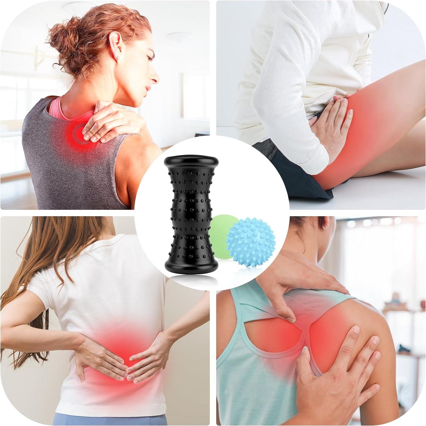 Set de Masaje 3-en-1 Maliton para Pies y Cuerpo