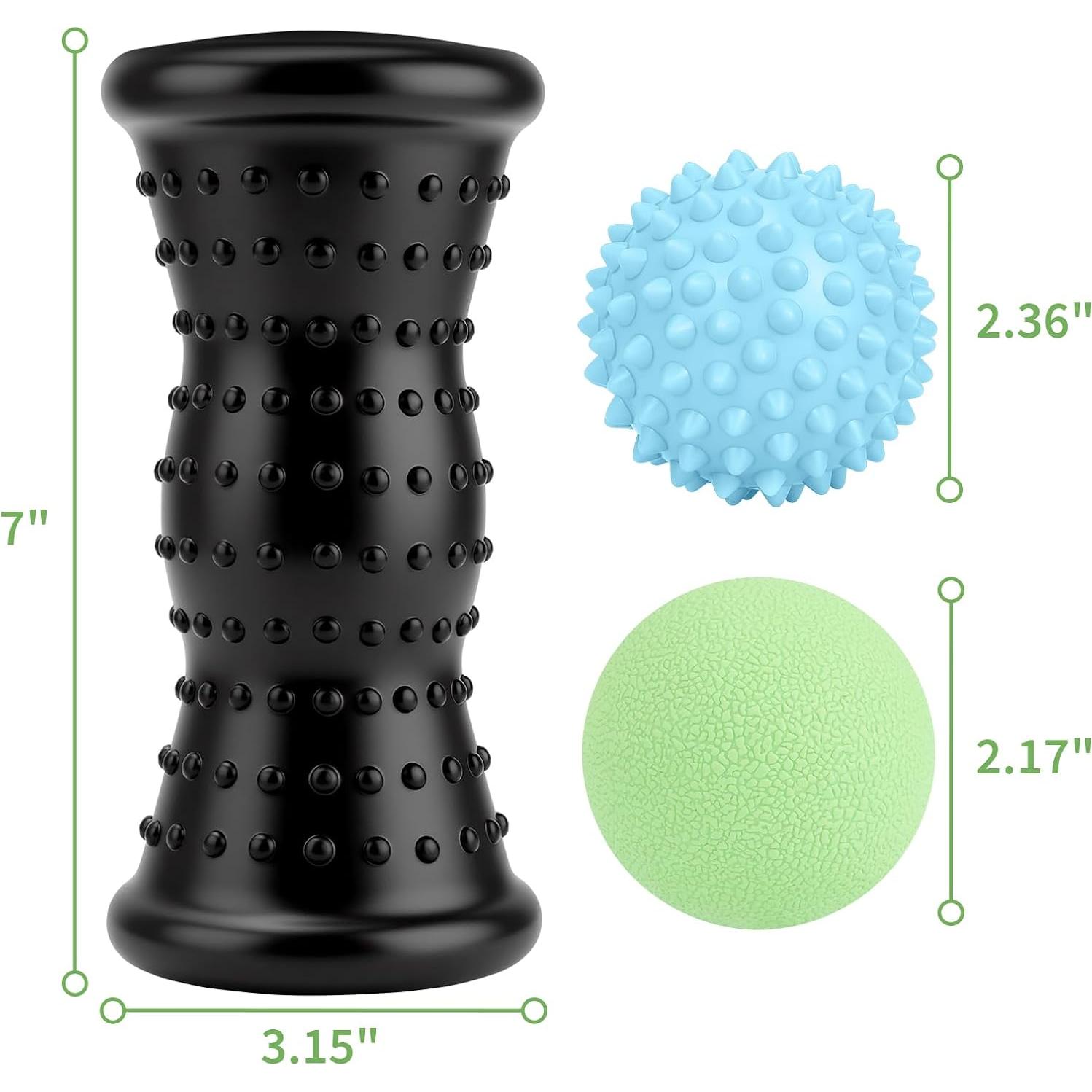 Set de Masaje 3-en-1 Maliton para Pies y Cuerpo