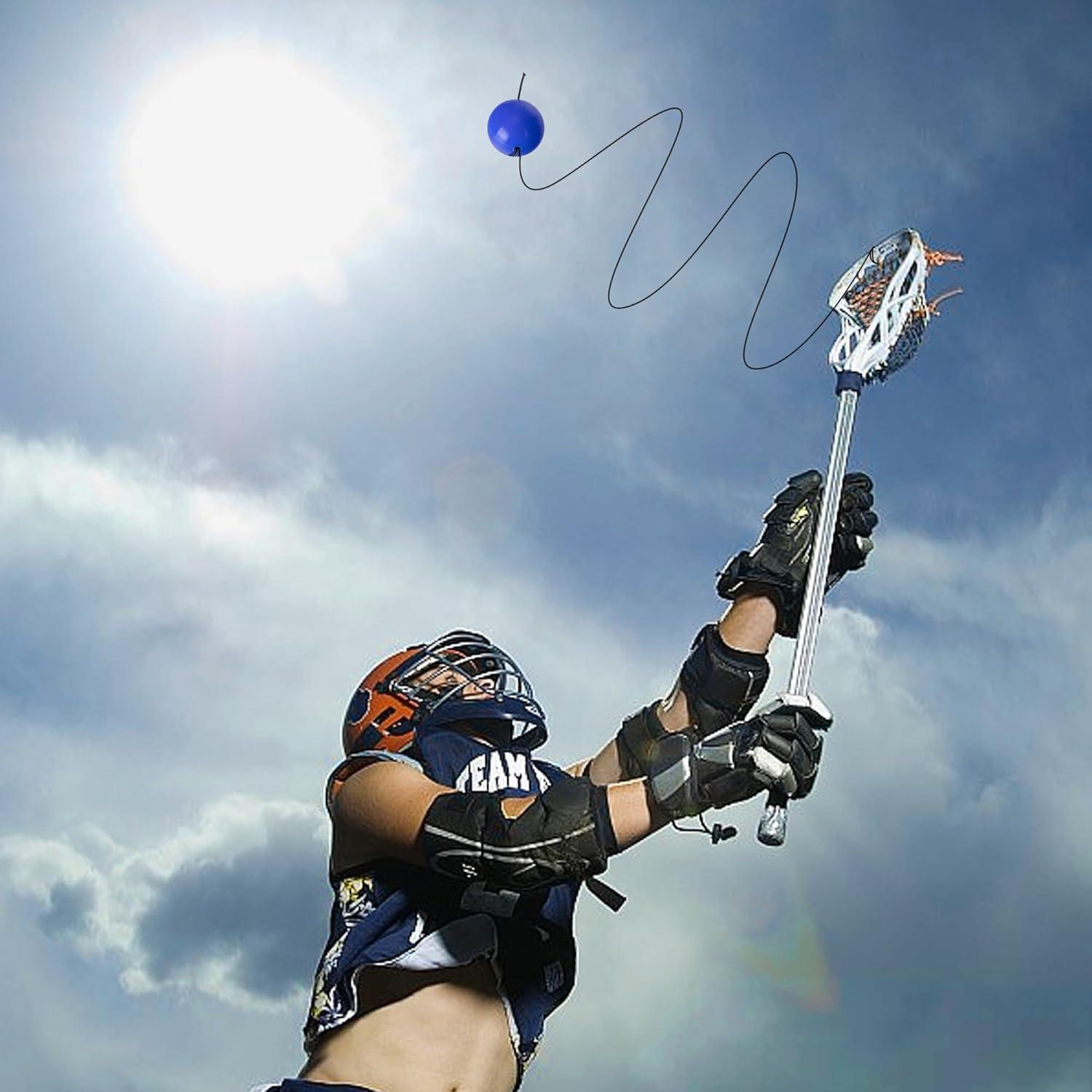 Pelota de Entrenamiento Lacrosse RunNico 2 Piezas Goma 6 cm