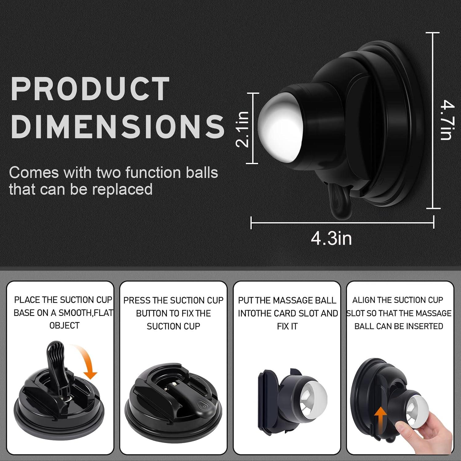 Rodillo de Masaje Montable en Pared NXCYLW FX-1314520