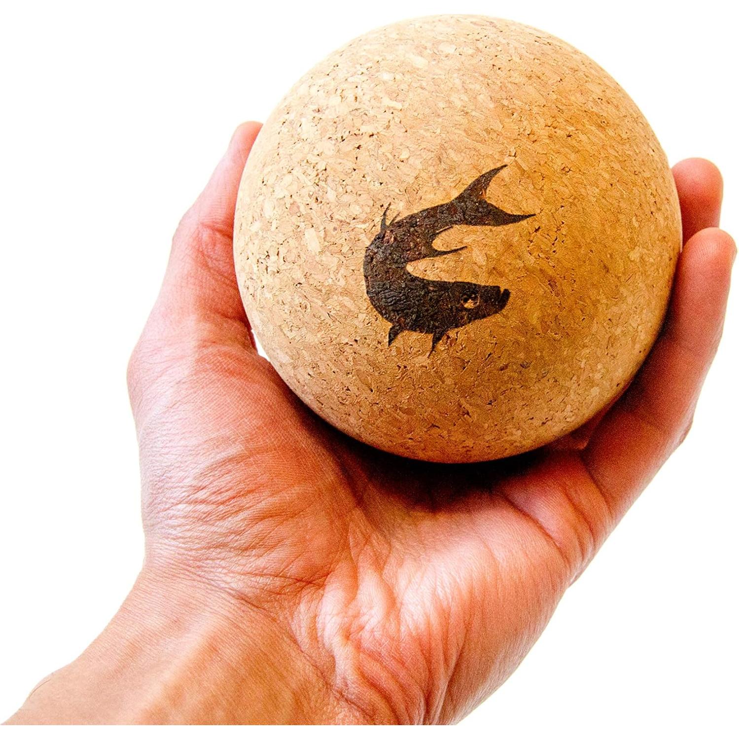 Bola de Masaje de Corcho Grande Aquanimous 10.16 cm Ecológica