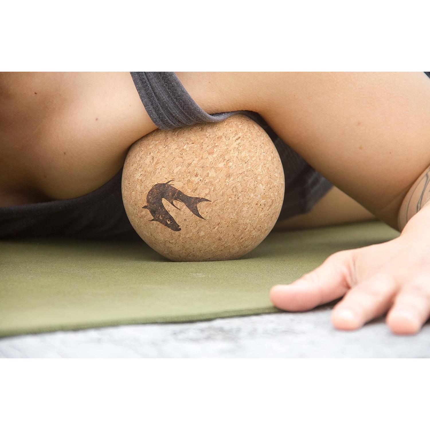 Bola de Masaje de Corcho Grande Aquanimous 10.16 cm Ecológica