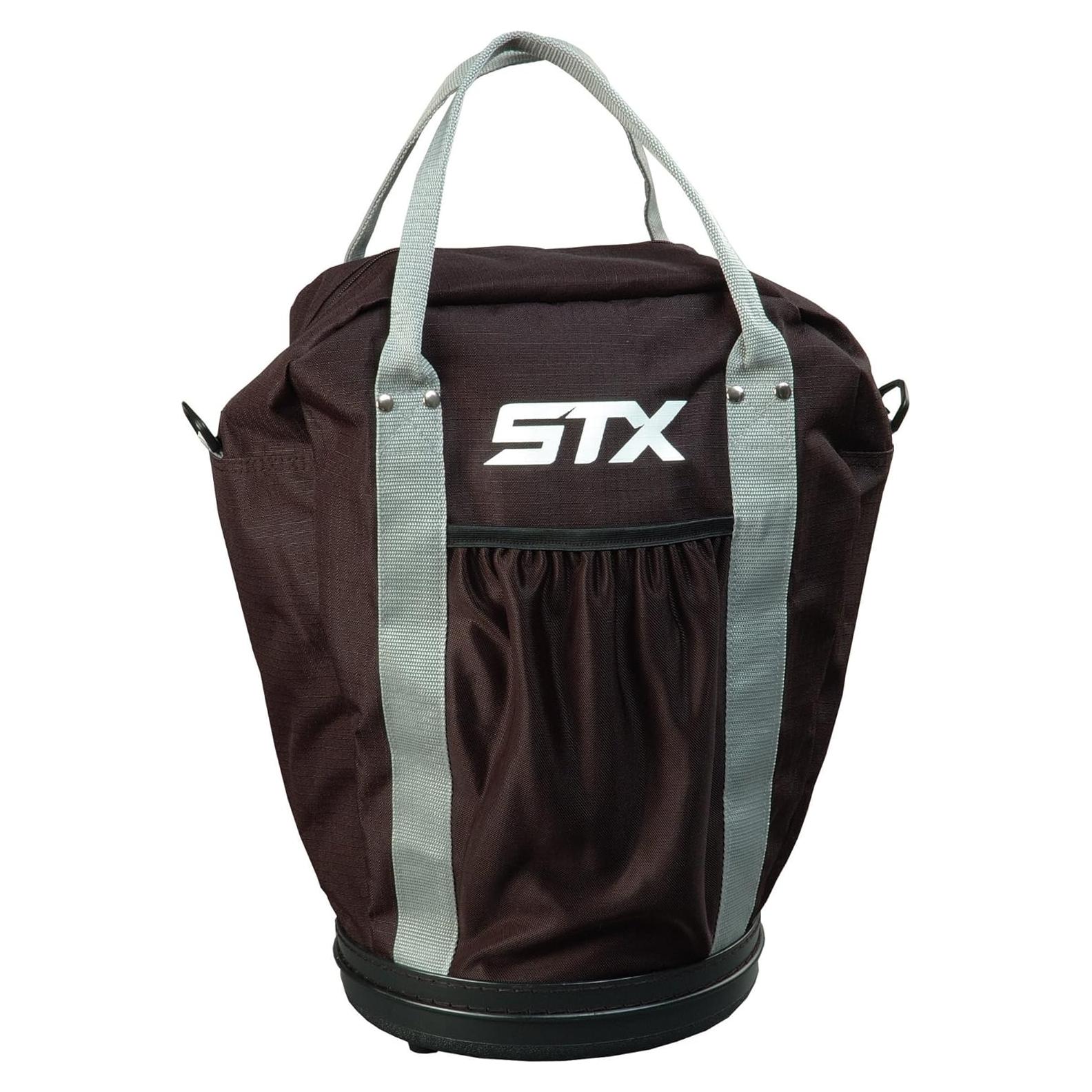 Bolsa de Pelotas STX Bucket Multi Deporte Negra 72 Pelotas