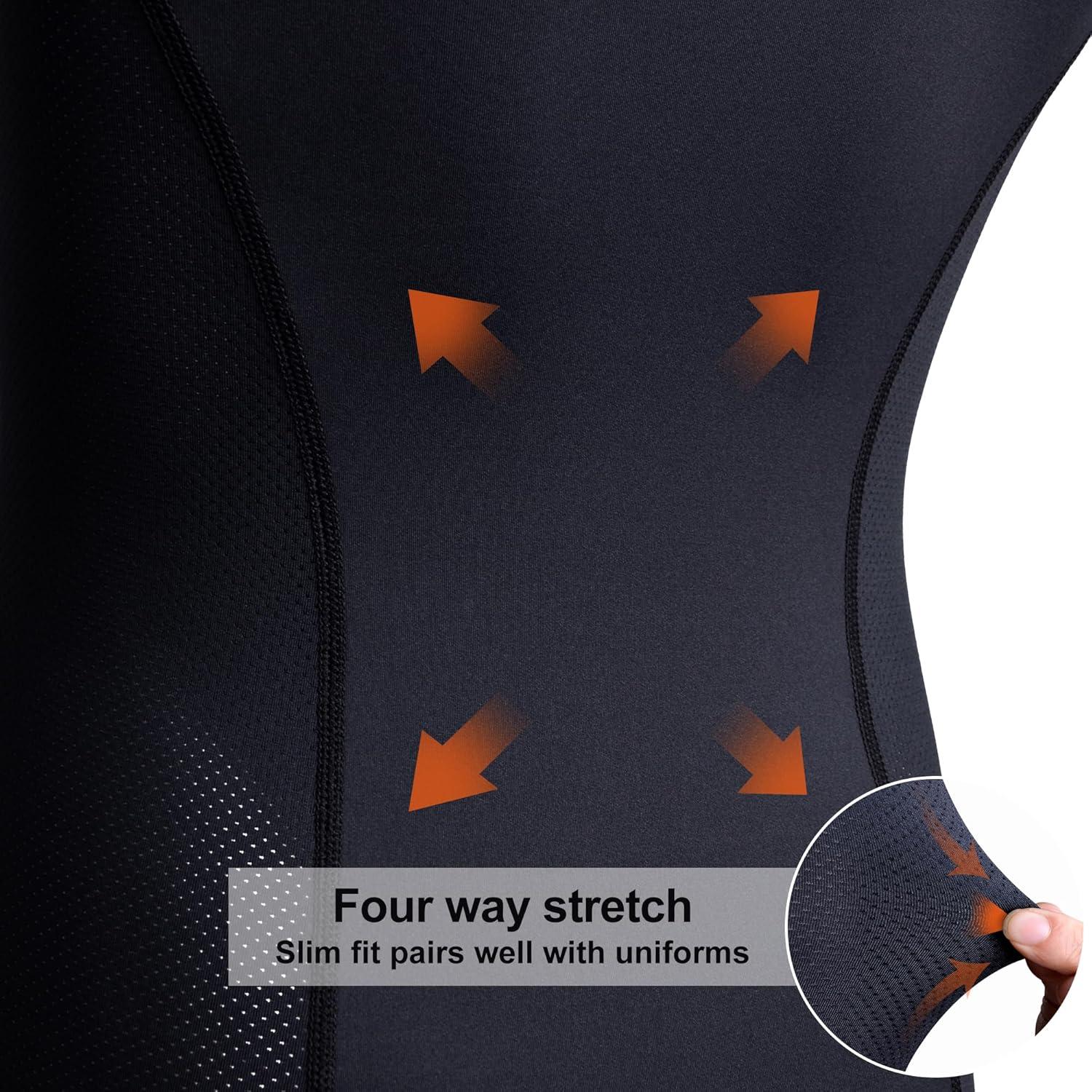 Protector de Pecho Acolchado COOLOMG para Jóvenes - Negro