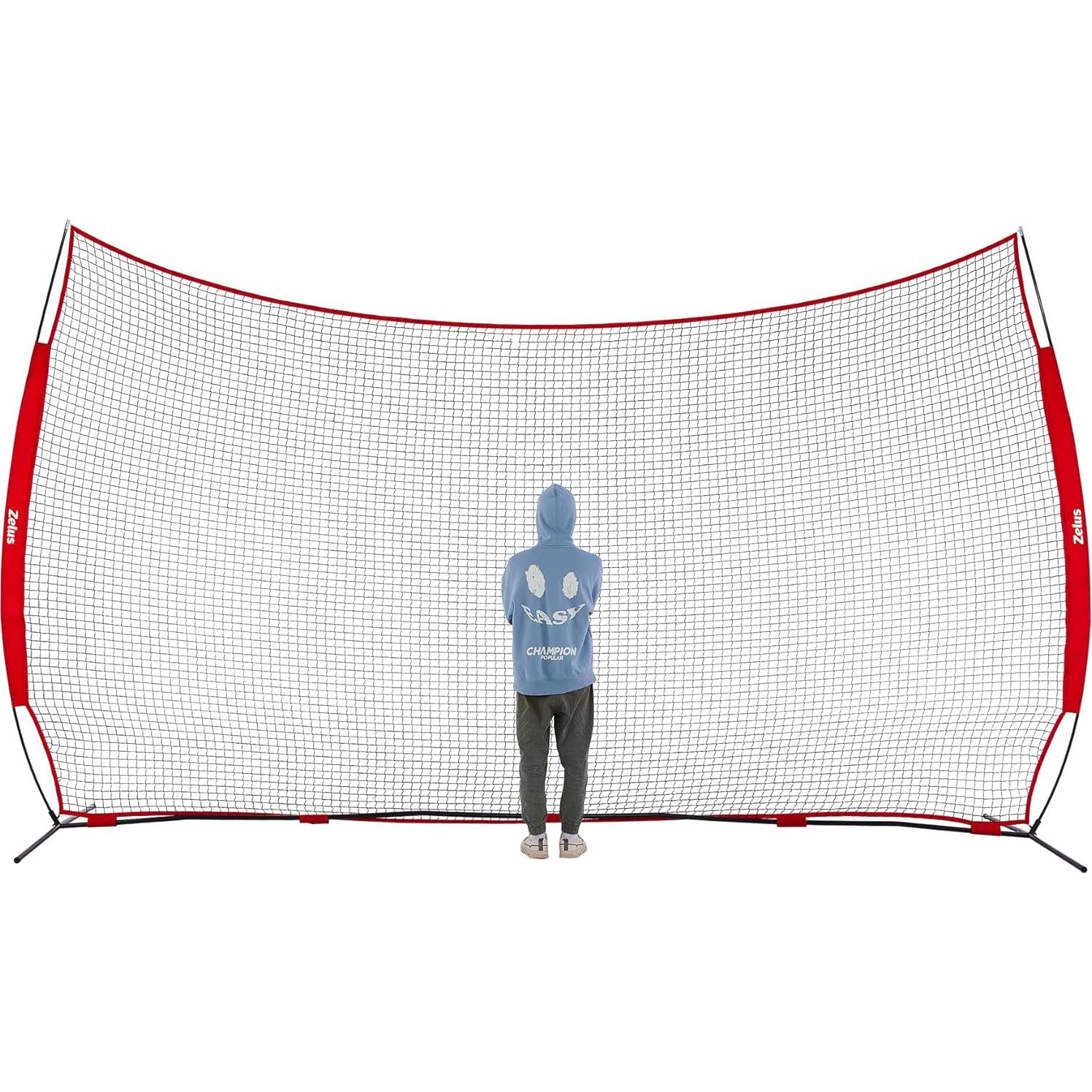 Red de Respaldo Deportiva ZELUS 4.88x3.05m para Béisbol y Más