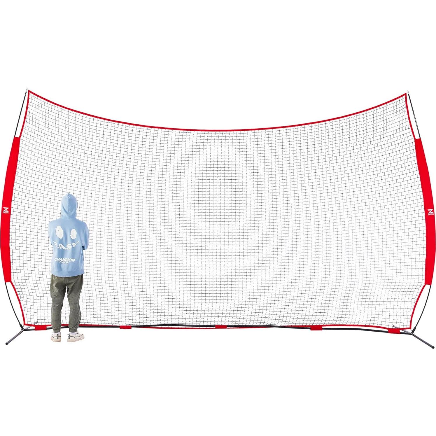 Red de Respaldo Deportiva ZELUS 4.88x3.05m para Béisbol y Más