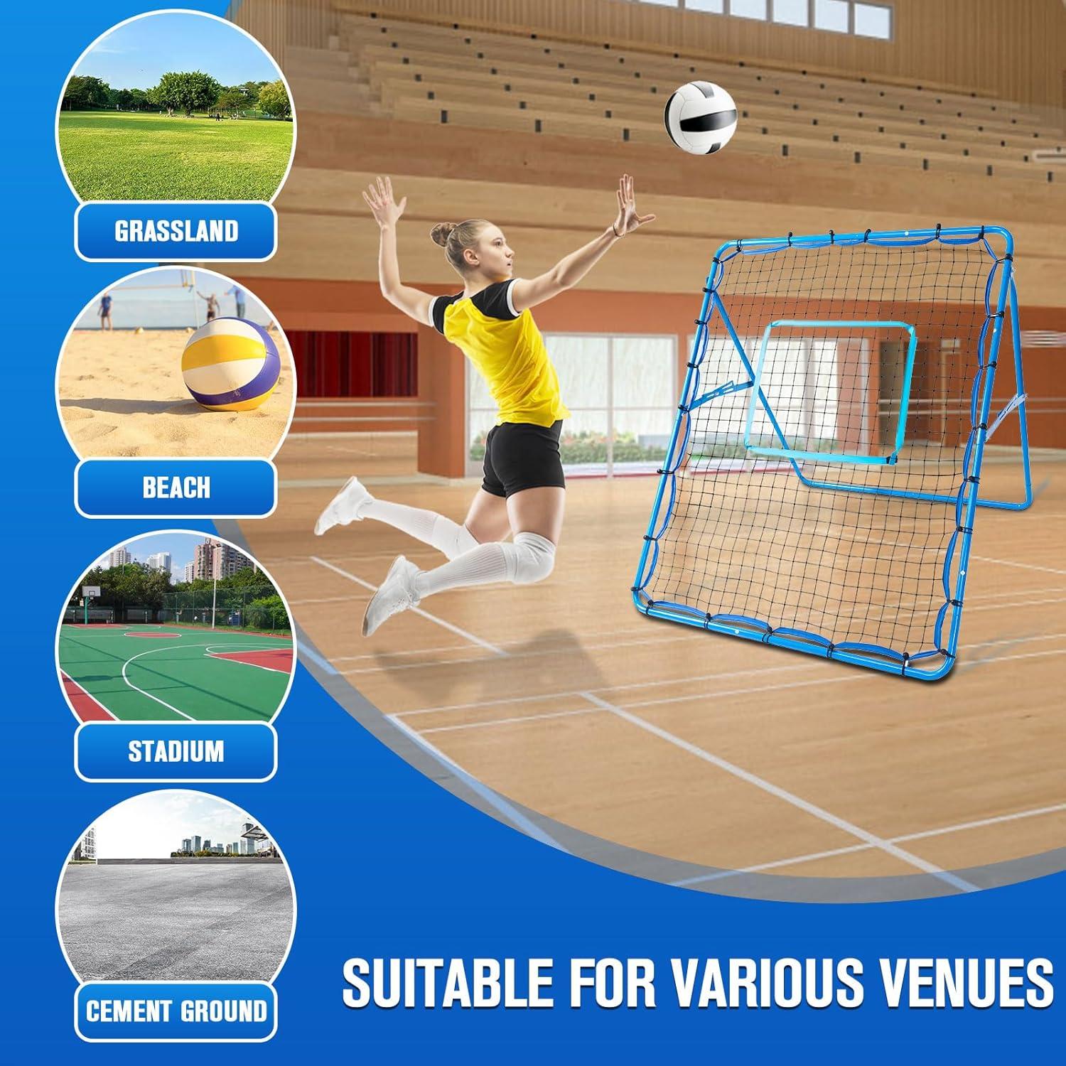 Red de Rebote Ajustable Lucky Seven 5x1.2m Multi-Deporte